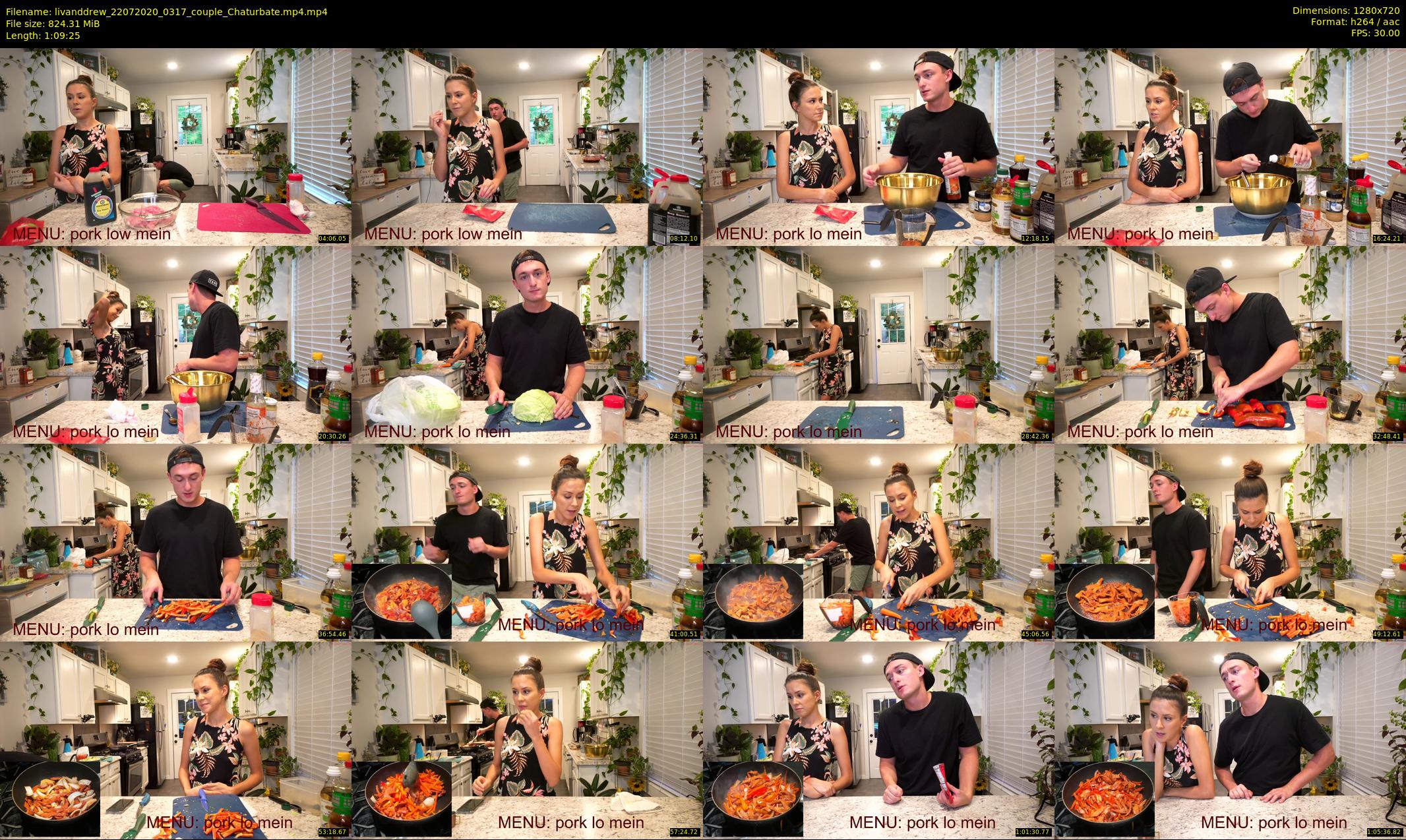 livanddrew — 70 minute Chaturbate couple cam show recording, 720p, Jul 22, 2020