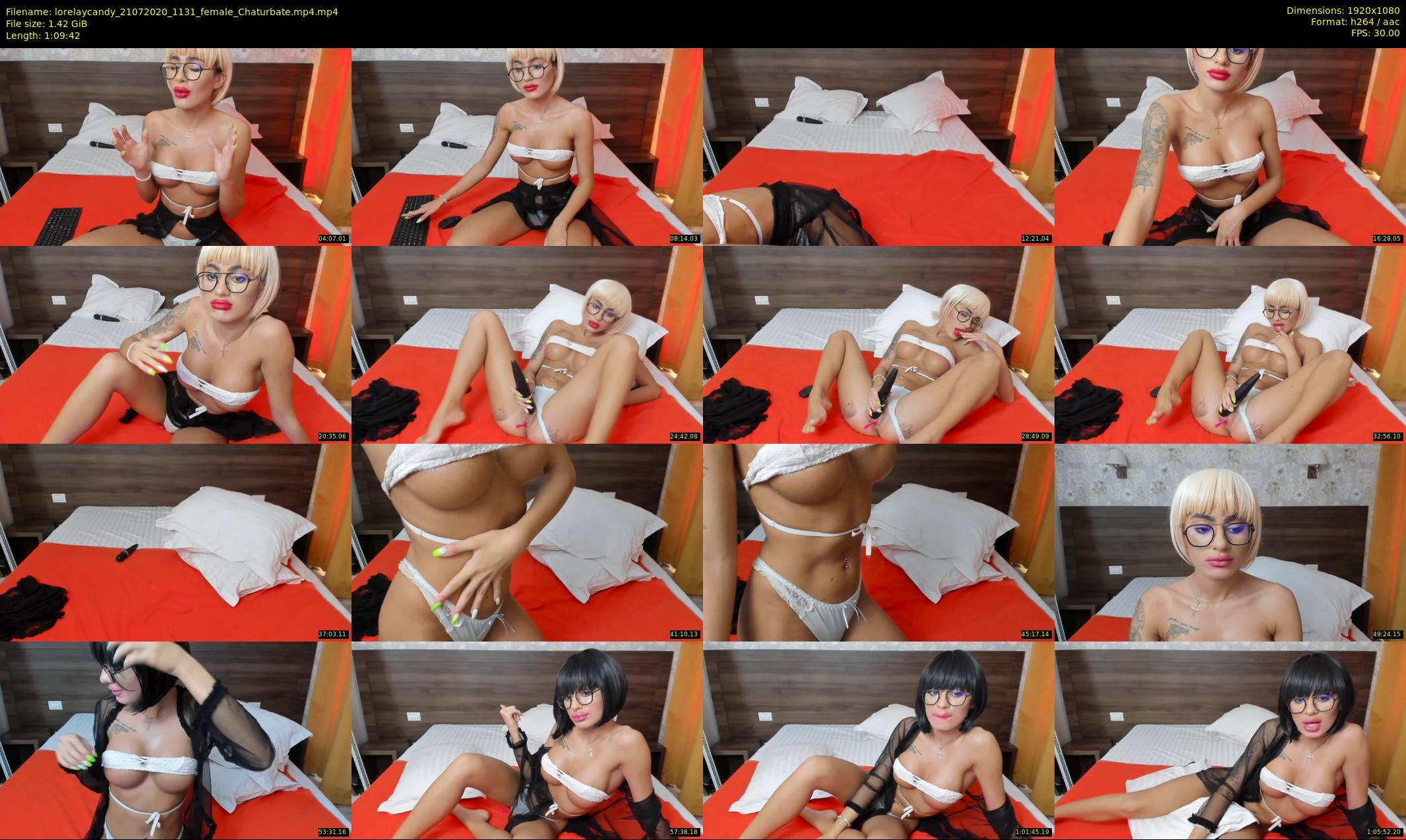 lorelaycandy — 70 minute Chaturbate female cam show recording, 1080p, Jul 21, 2020