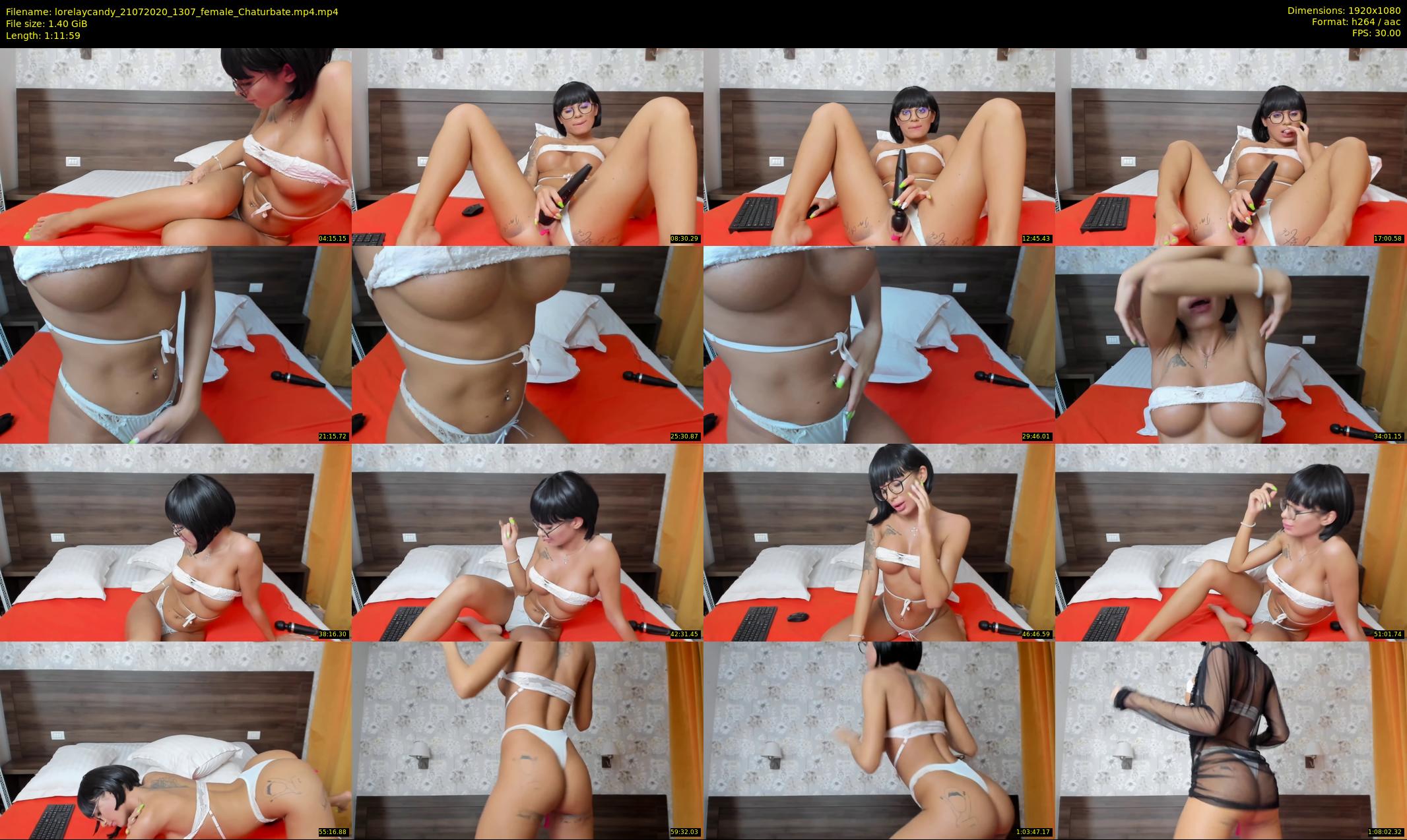 lorelaycandy — 72 minute Chaturbate female cam show recording, 1080p, Jul 21, 2020