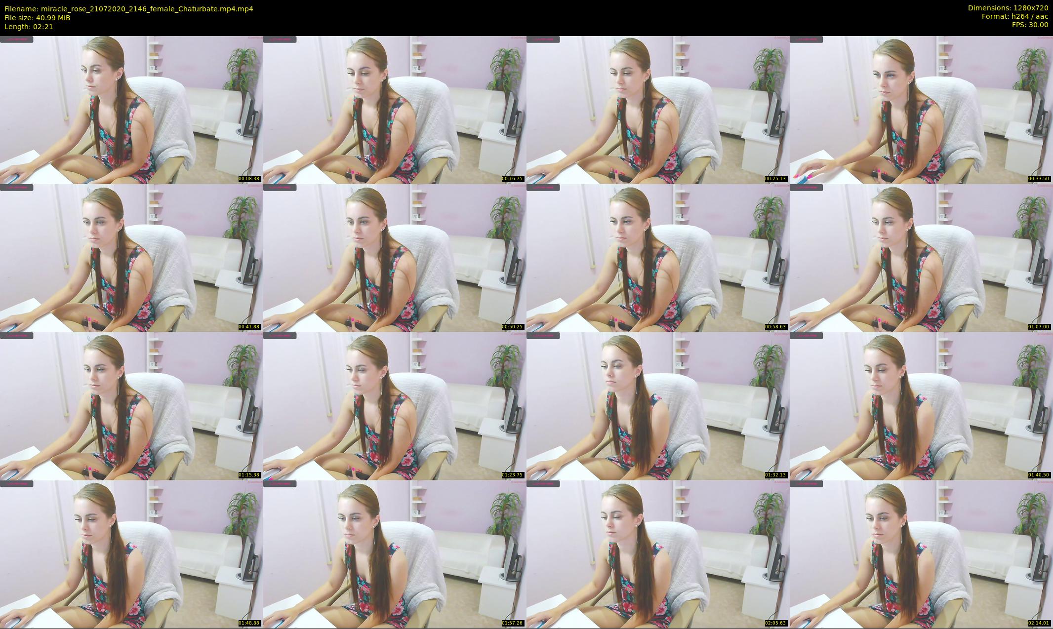 miracle_rose — 3 minute Chaturbate female cam show recording, 720p, Jul 21, 2020