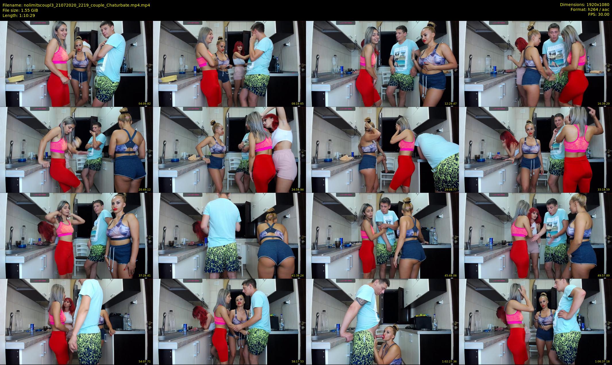 nolimitscoupl3 — 71 minute Chaturbate couple cam show recording, 1080p, Jul 21, 2020