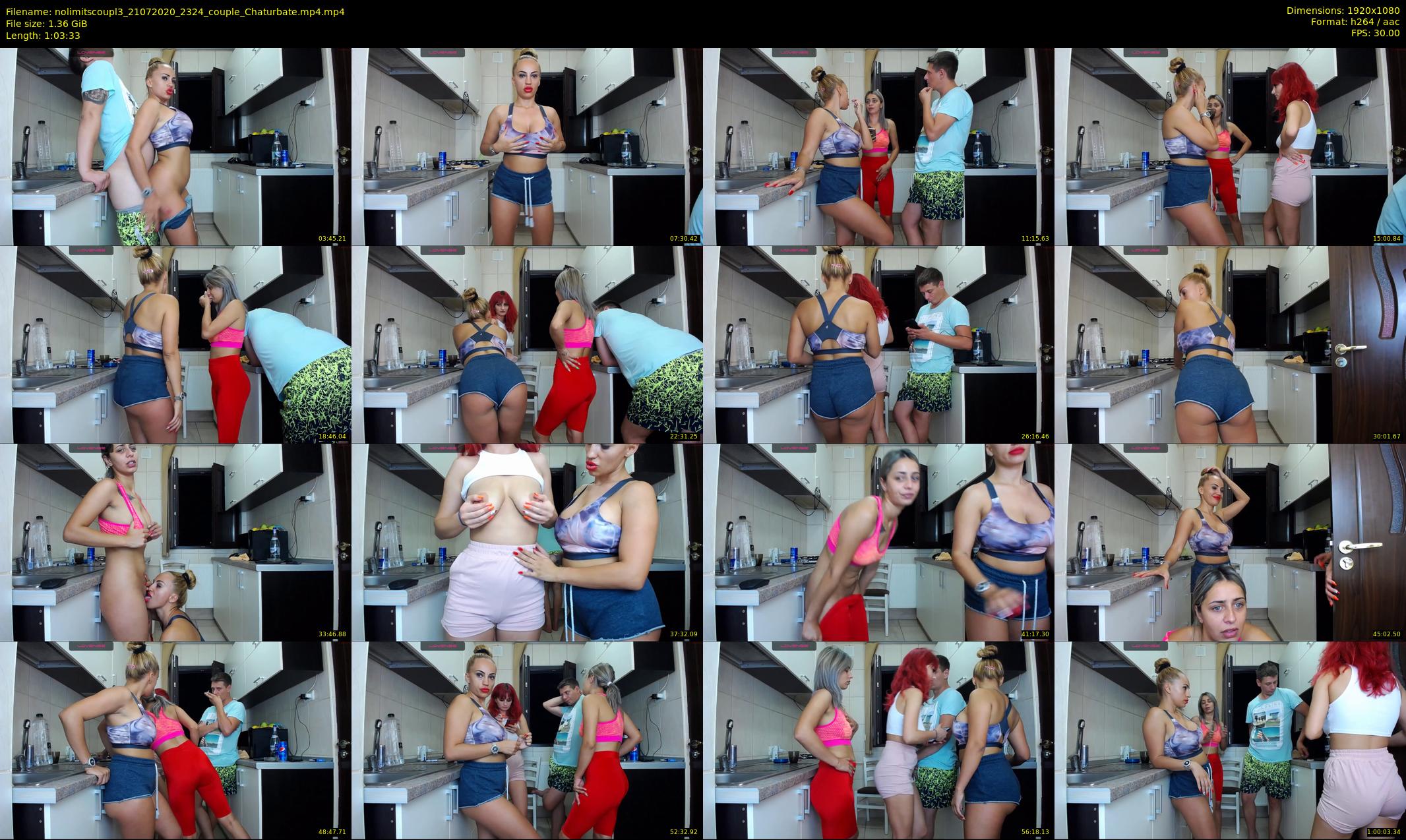 nolimitscoupl3 — 64 minute Chaturbate couple cam show recording, 1080p, Jul 21, 2020