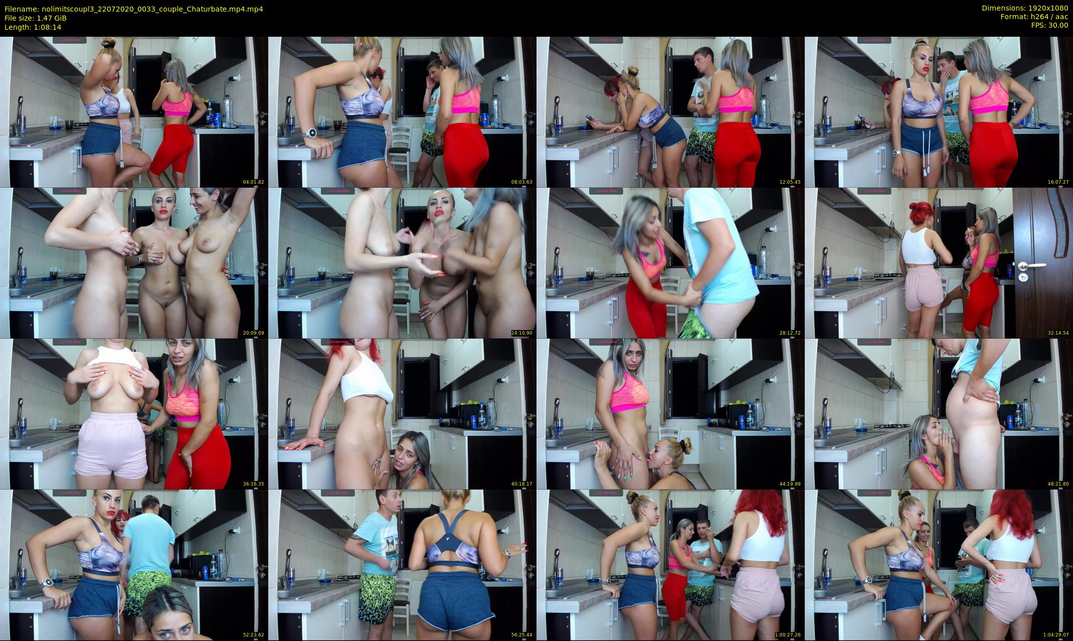 nolimitscoupl3 — 69 minute Chaturbate couple cam show recording, 1080p, Jul 22, 2020