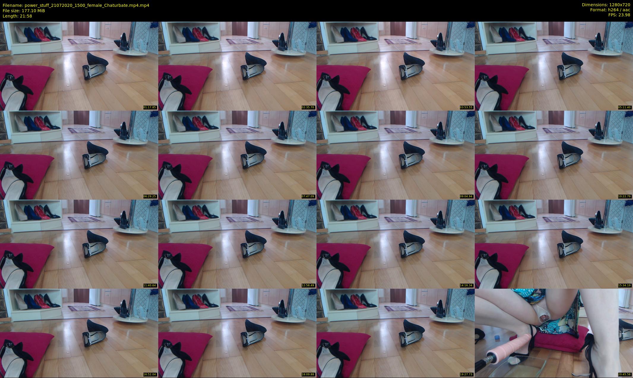 power_stuff — 22 minute Chaturbate female cam show recording, 720p, Jul 21, 2020