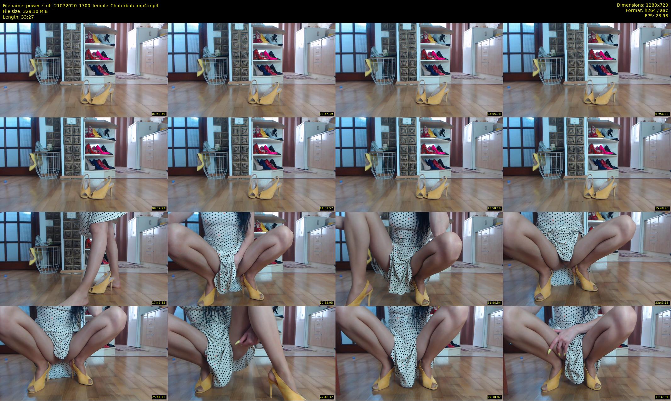 power_stuff — 34 minute Chaturbate female cam show recording, 720p, Jul 21, 2020