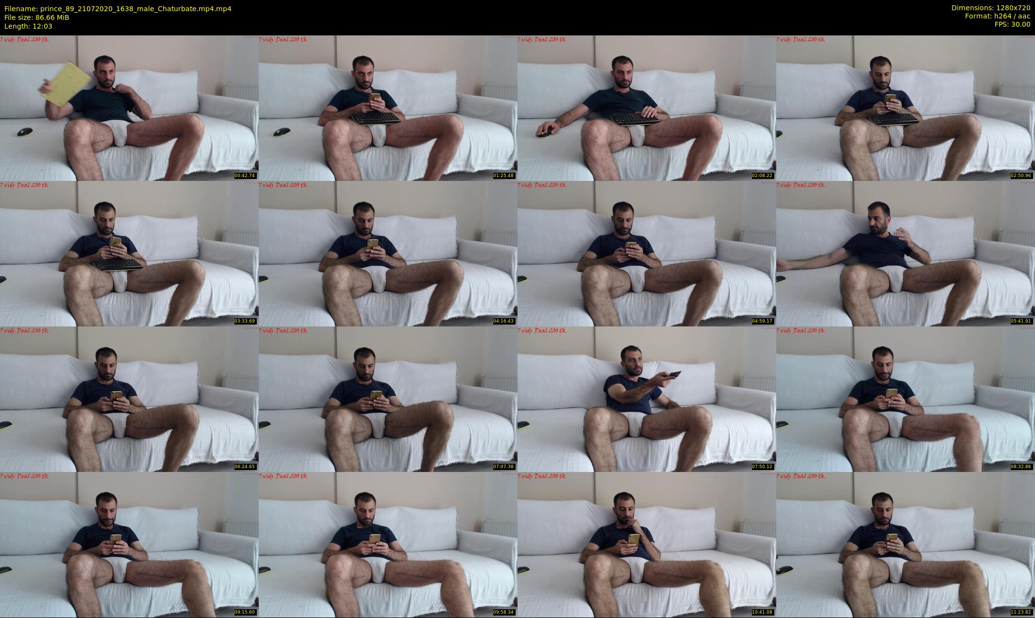 prince_89 — 13 minute Chaturbate male cam show recording, 720p, Jul 21, 2020