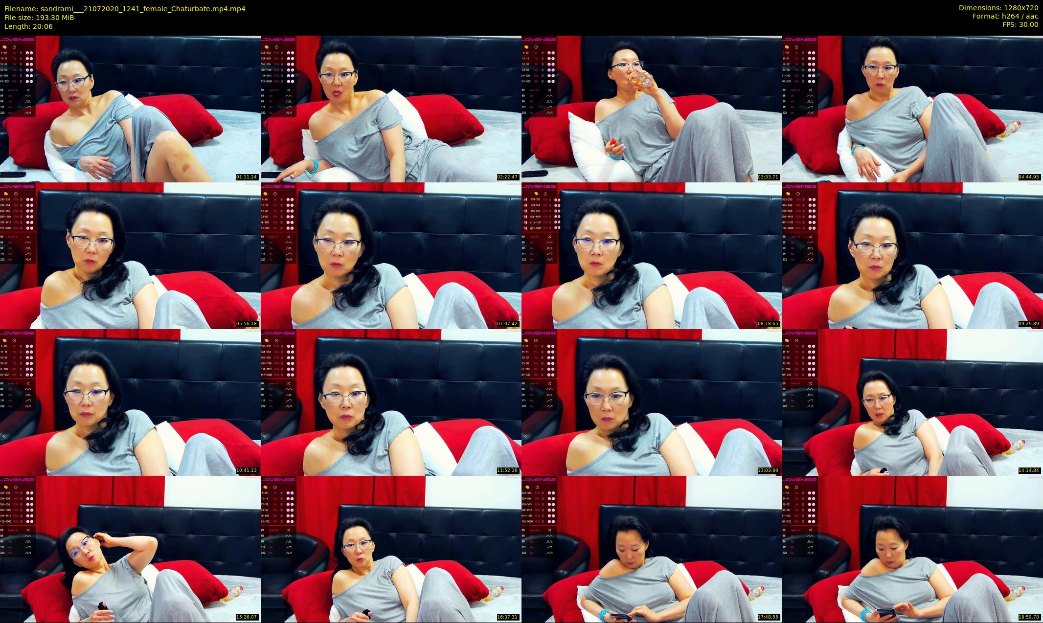 sandrami__ — 21 minute Chaturbate female cam show recording, 720p, Jul 21, 2020