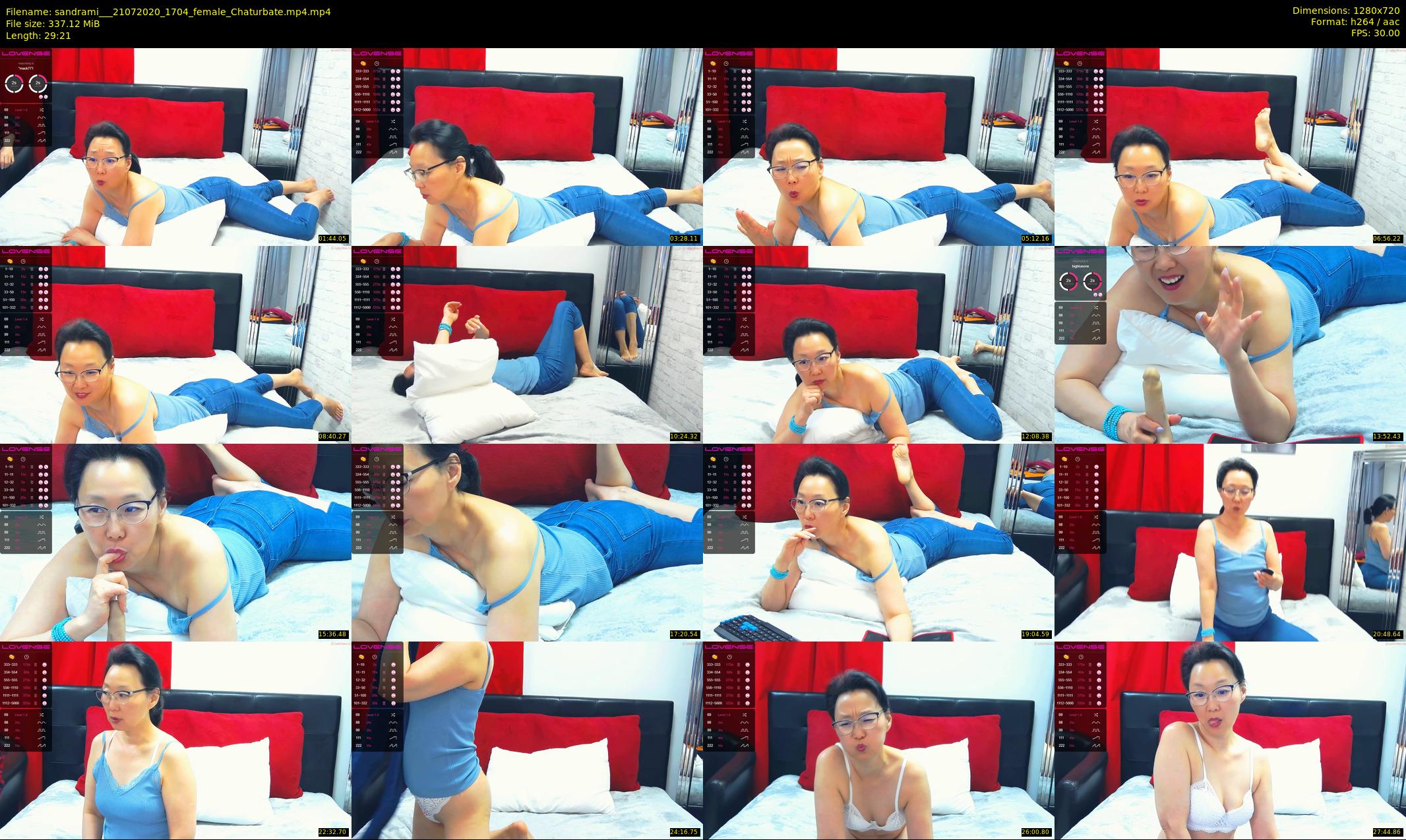 sandrami__ — 30 minute Chaturbate female cam show recording, 720p, Jul 21, 2020