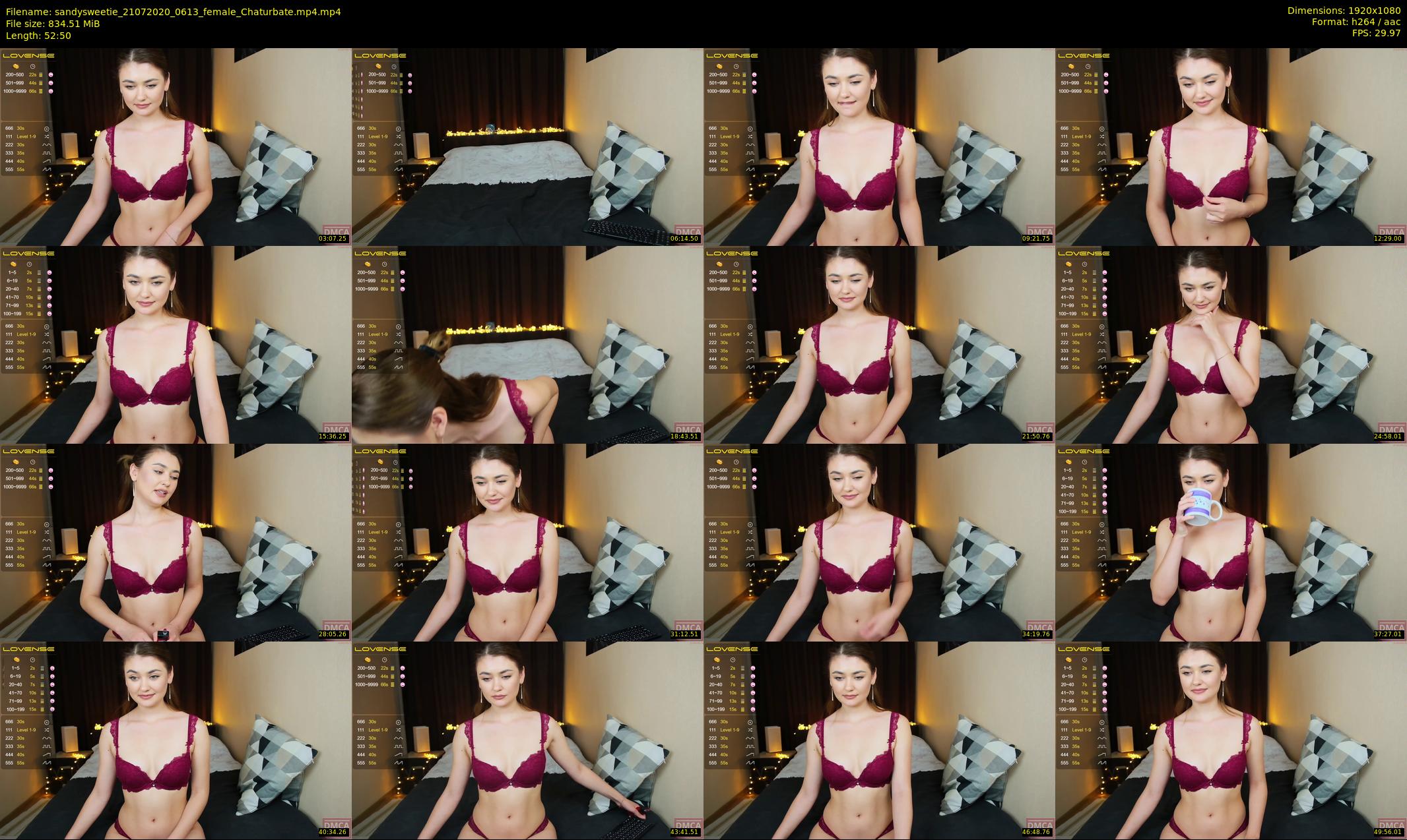 sandysweetie — 53 minute Chaturbate female cam show recording, 1080p, Jul 21, 2020