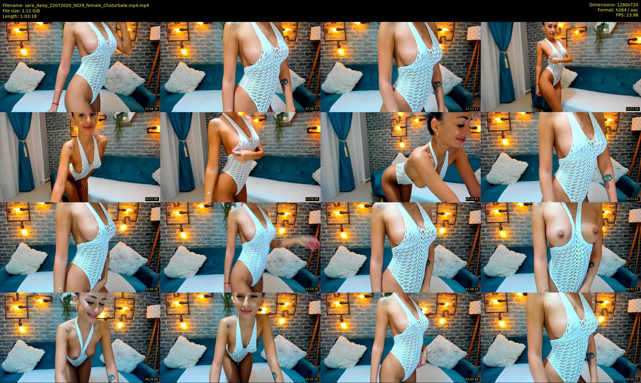 sara_daisy — 64 minute Chaturbate female cam show recording, 720p, Jul 22, 2020