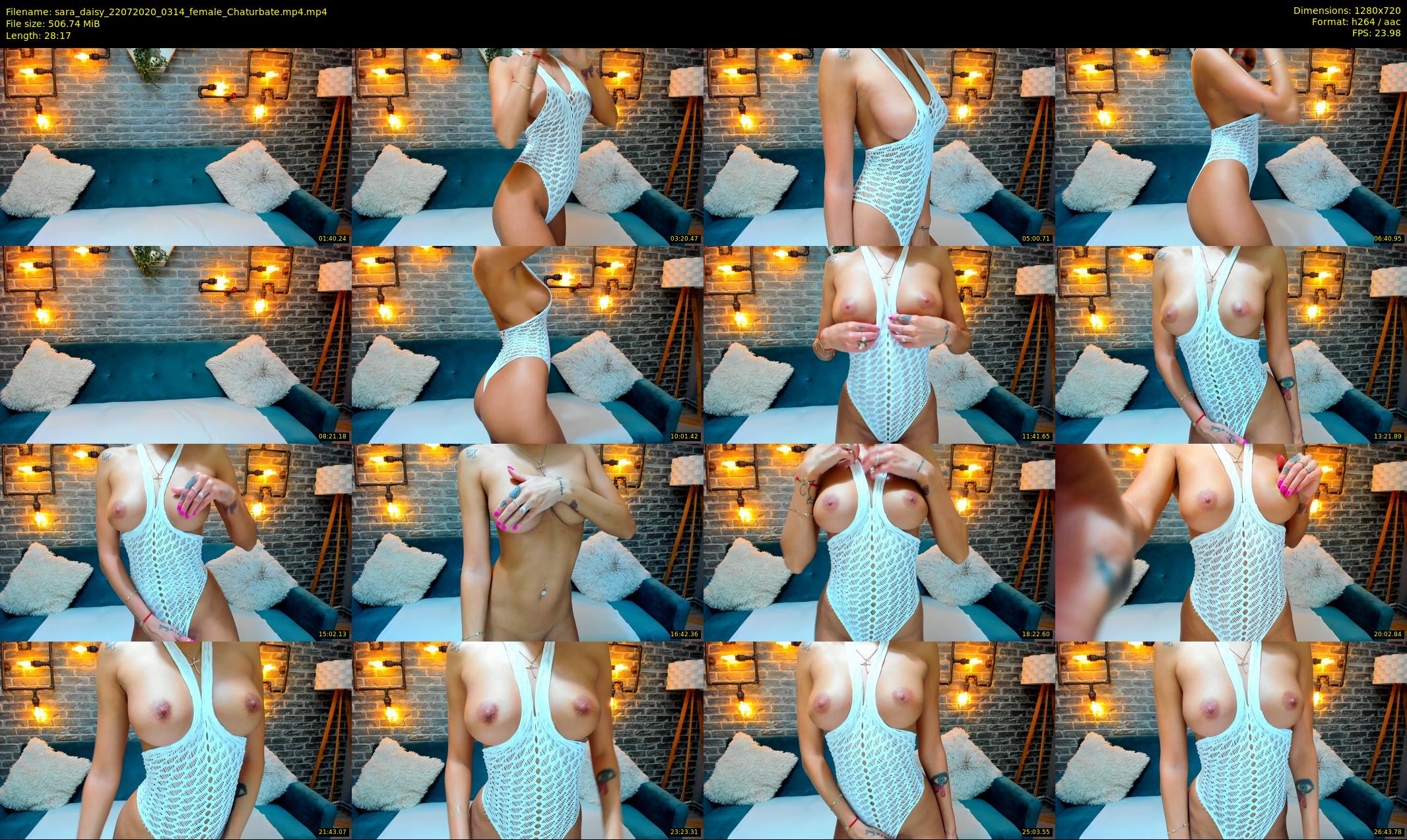 sara_daisy — 29 minute Chaturbate female cam show recording, 720p, Jul 22, 2020