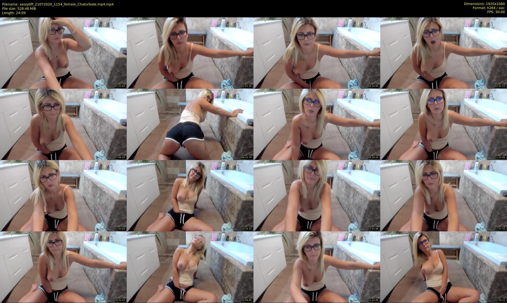 sassytiff — 25 minute Chaturbate couple cam show recording, 1080p, Jul 21, 2020