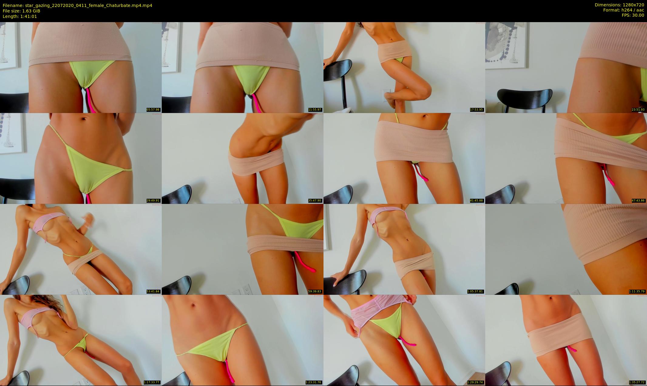 star_gazing — 102 minute Chaturbate female cam show recording, 720p, Jul 22, 2020