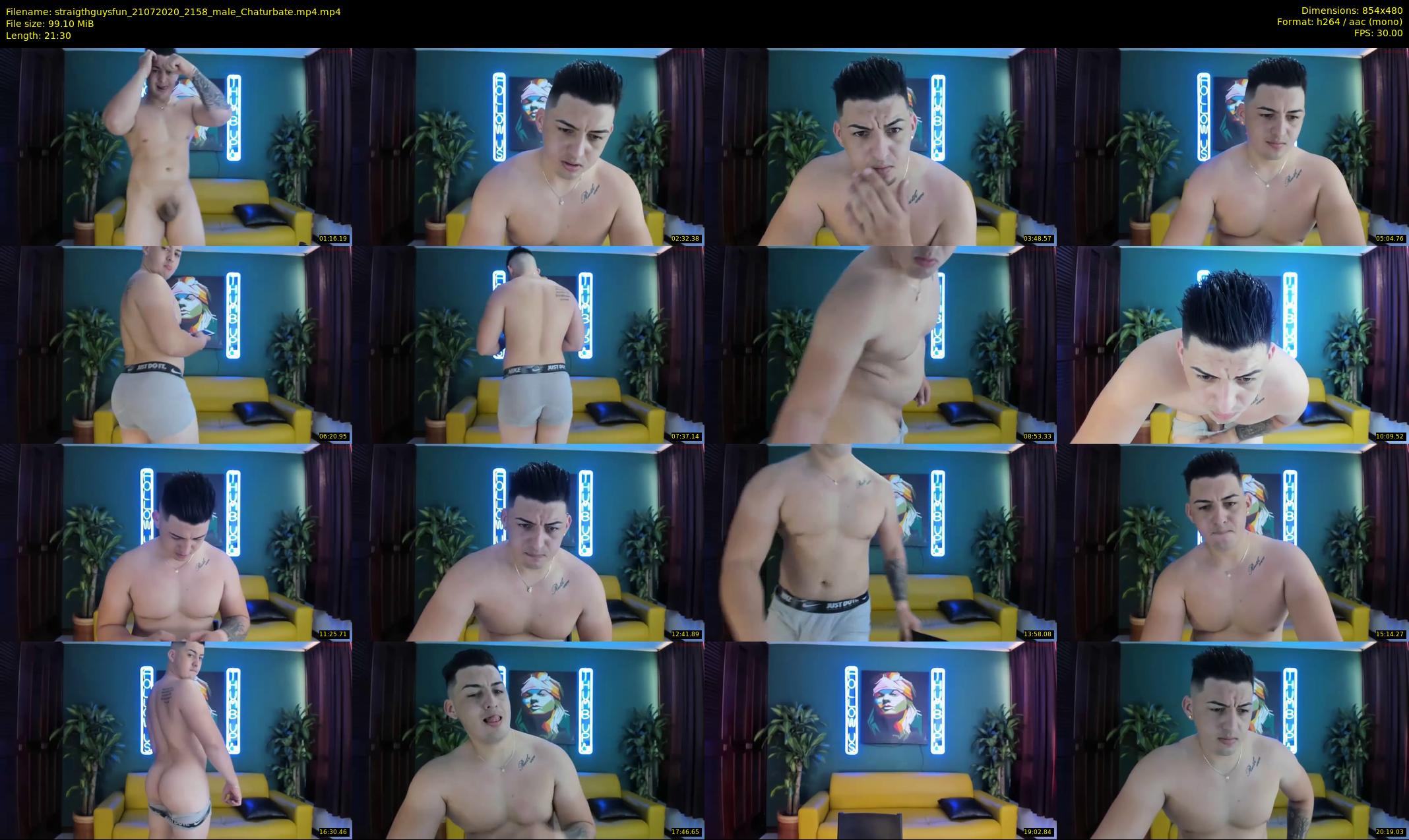 straigthguysfun — 22 minute Chaturbate male cam show recording, 480p, Jul 21, 2020