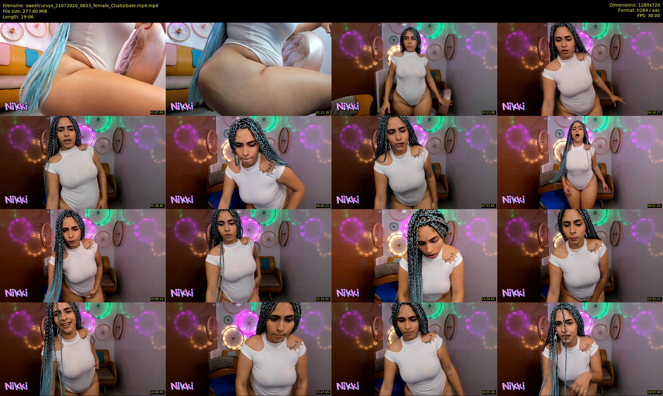 sweetcurvyx — 20 minute Chaturbate couple cam show recording, 720p, Jul 21, 2020