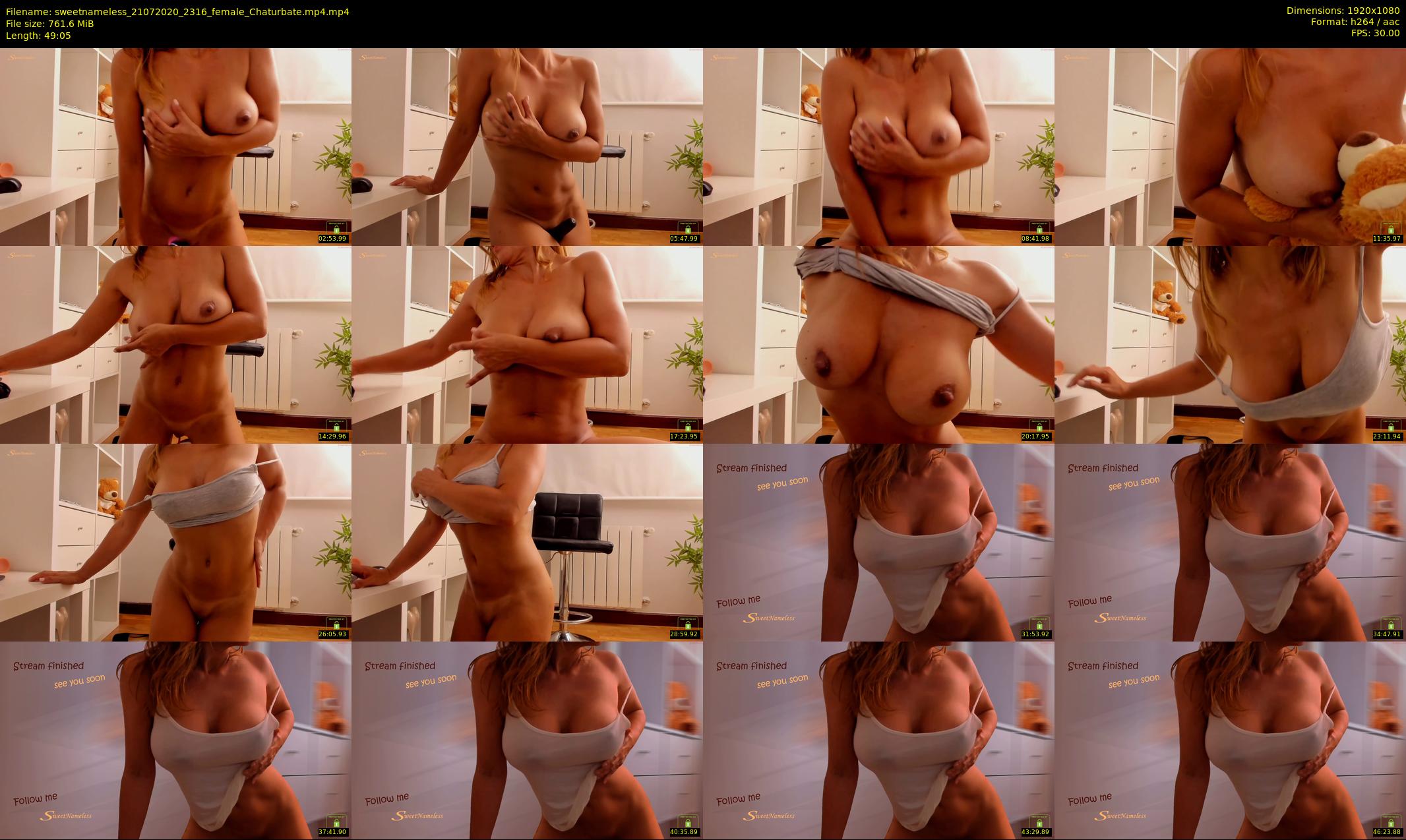 sweetnameless — 50 minute Chaturbate couple cam show recording, 1080p, Jul 21, 2020