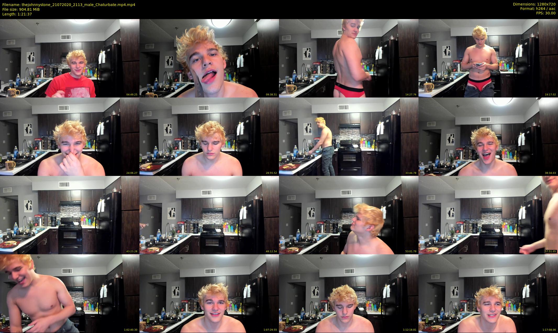 thejohnnystone — 82 minute Chaturbate male cam show recording, 720p, Jul 21, 2020