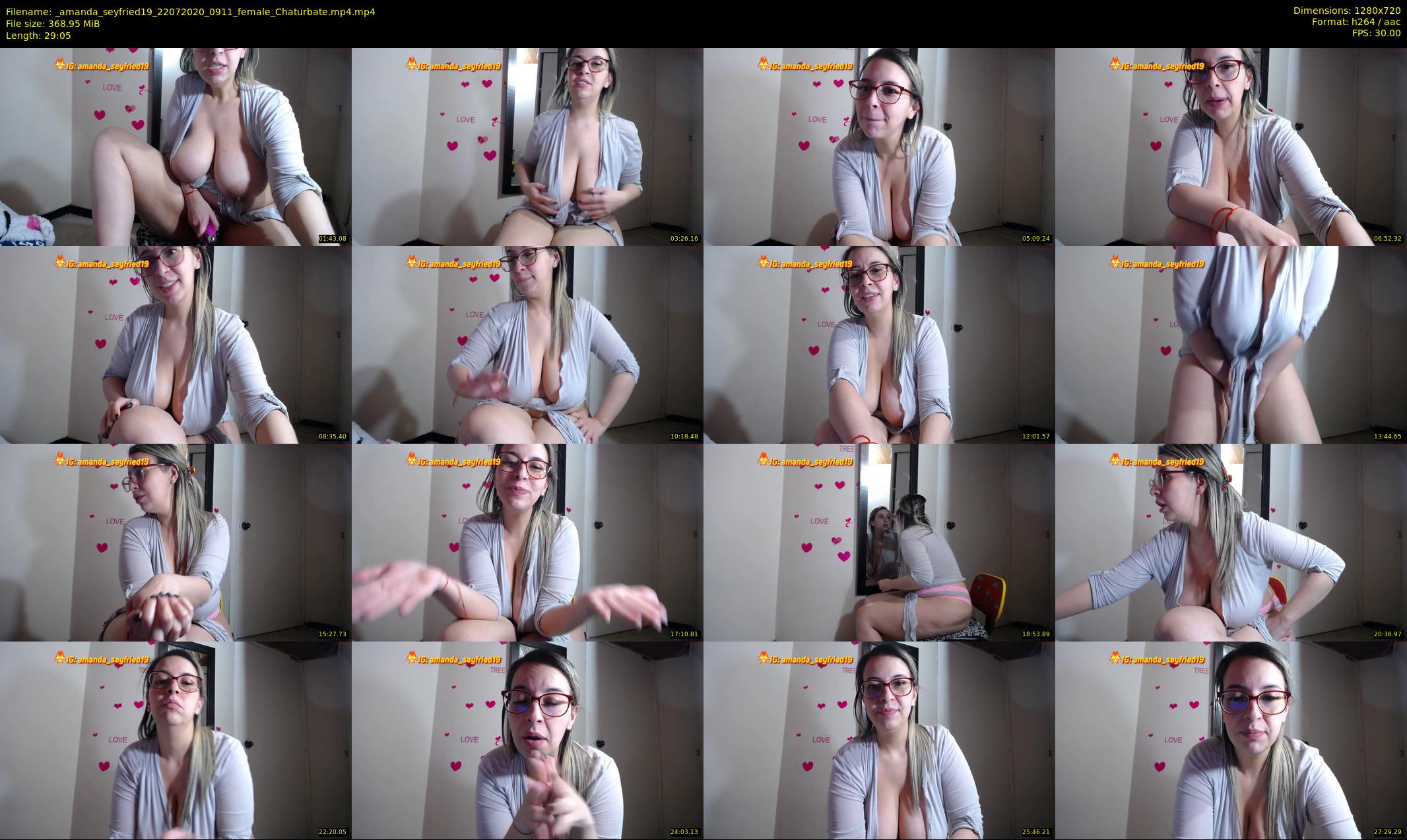 _amanda_seyfried19 — 30 minute Chaturbate female cam show recording, 720p, Jul 22, 2020