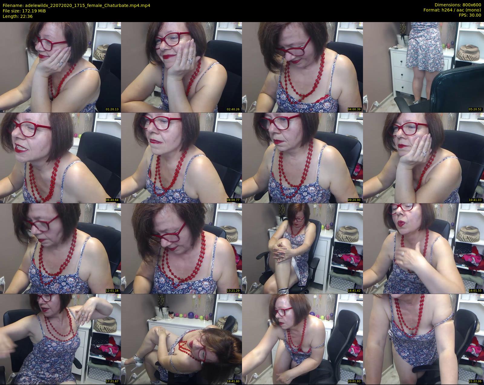 adelewildx — 23 minute Chaturbate female cam show recording, 480p, Jul 22, 2020