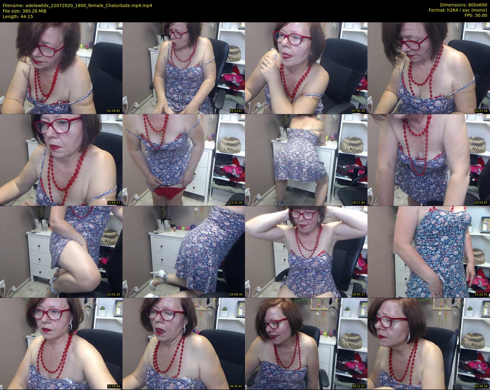 adelewildx — 45 minute Chaturbate female cam show recording, 480p, Jul 22, 2020