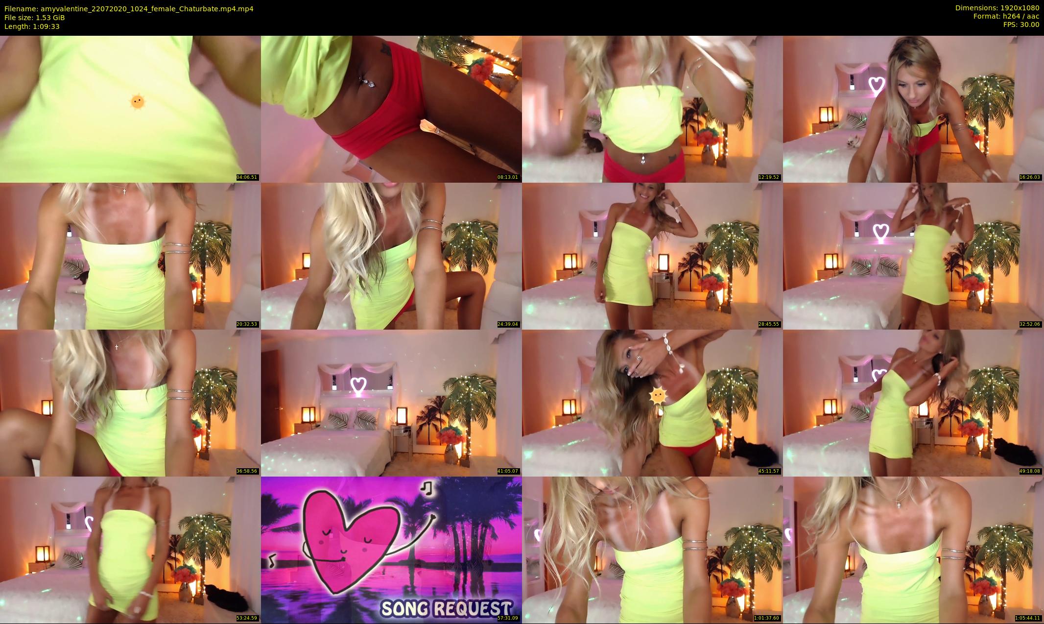 amyvalentine — 70 minute Chaturbate female cam show recording, 1080p, Jul 22, 2020