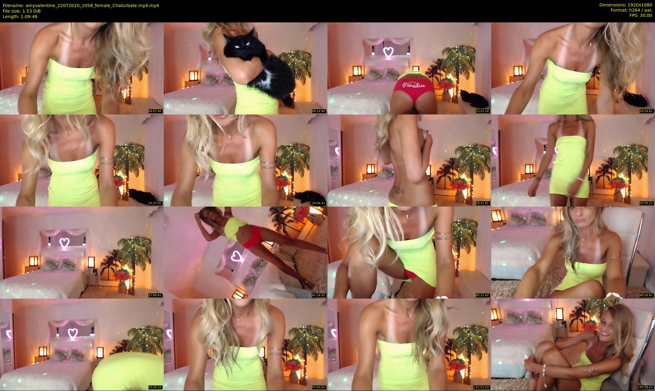 amyvalentine — 70 minute Chaturbate female cam show recording, 1080p, Jul 22, 2020