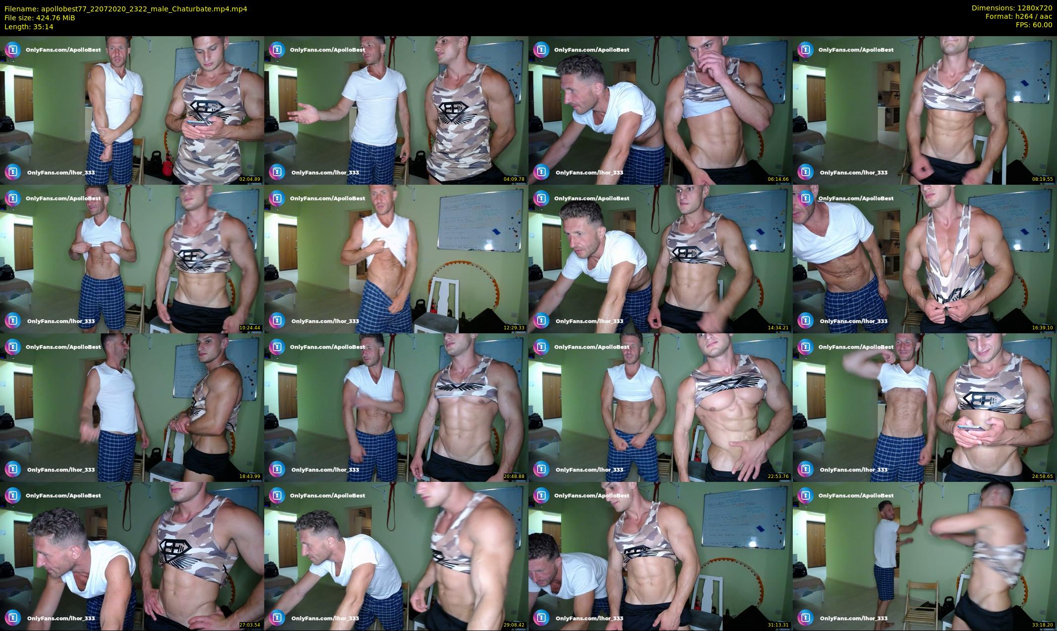 apollobest77 — 36 minute Chaturbate male cam show recording, 720p, Jul 22, 2020
