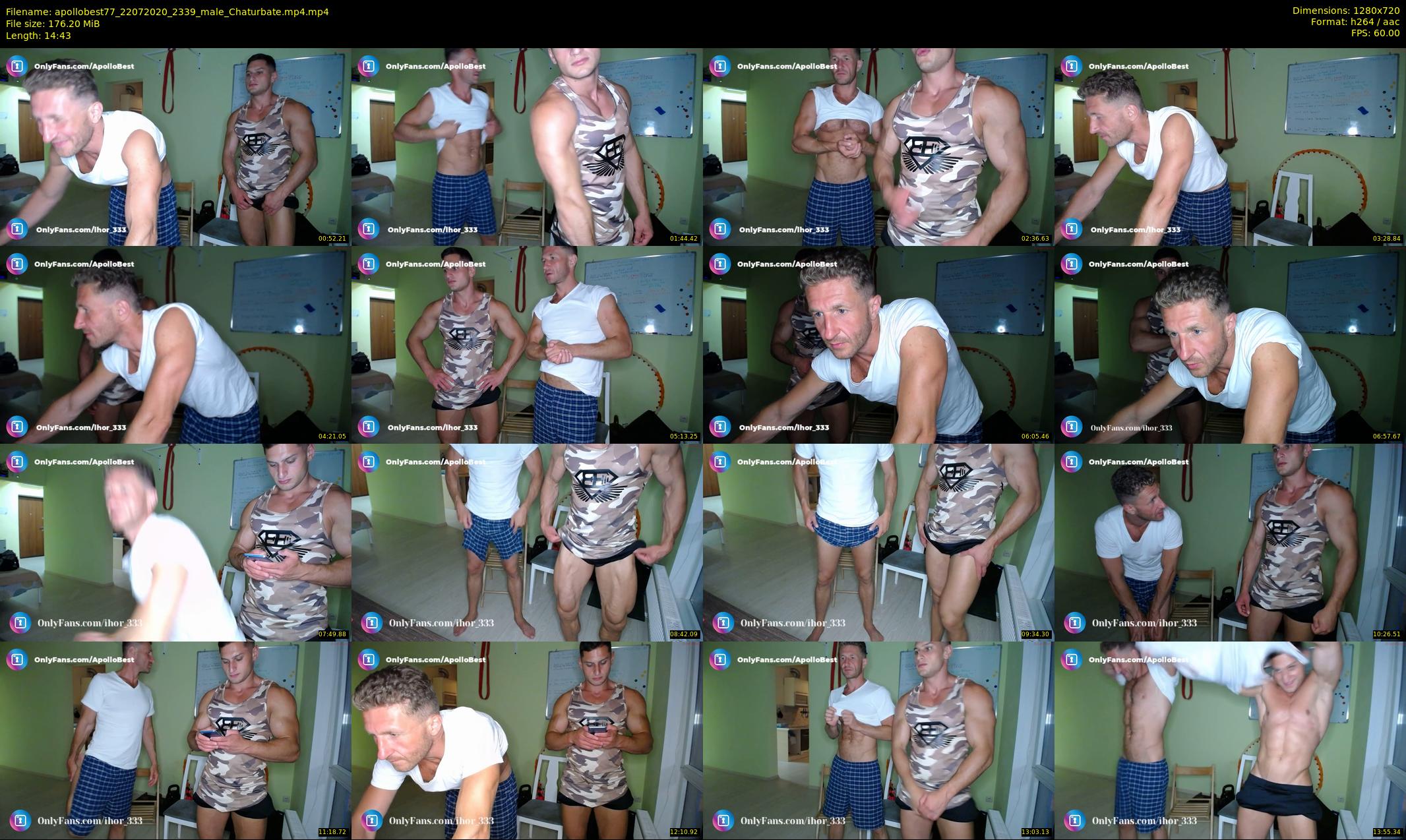 apollobest77 — 15 minute Chaturbate male cam show recording, 720p, Jul 22, 2020