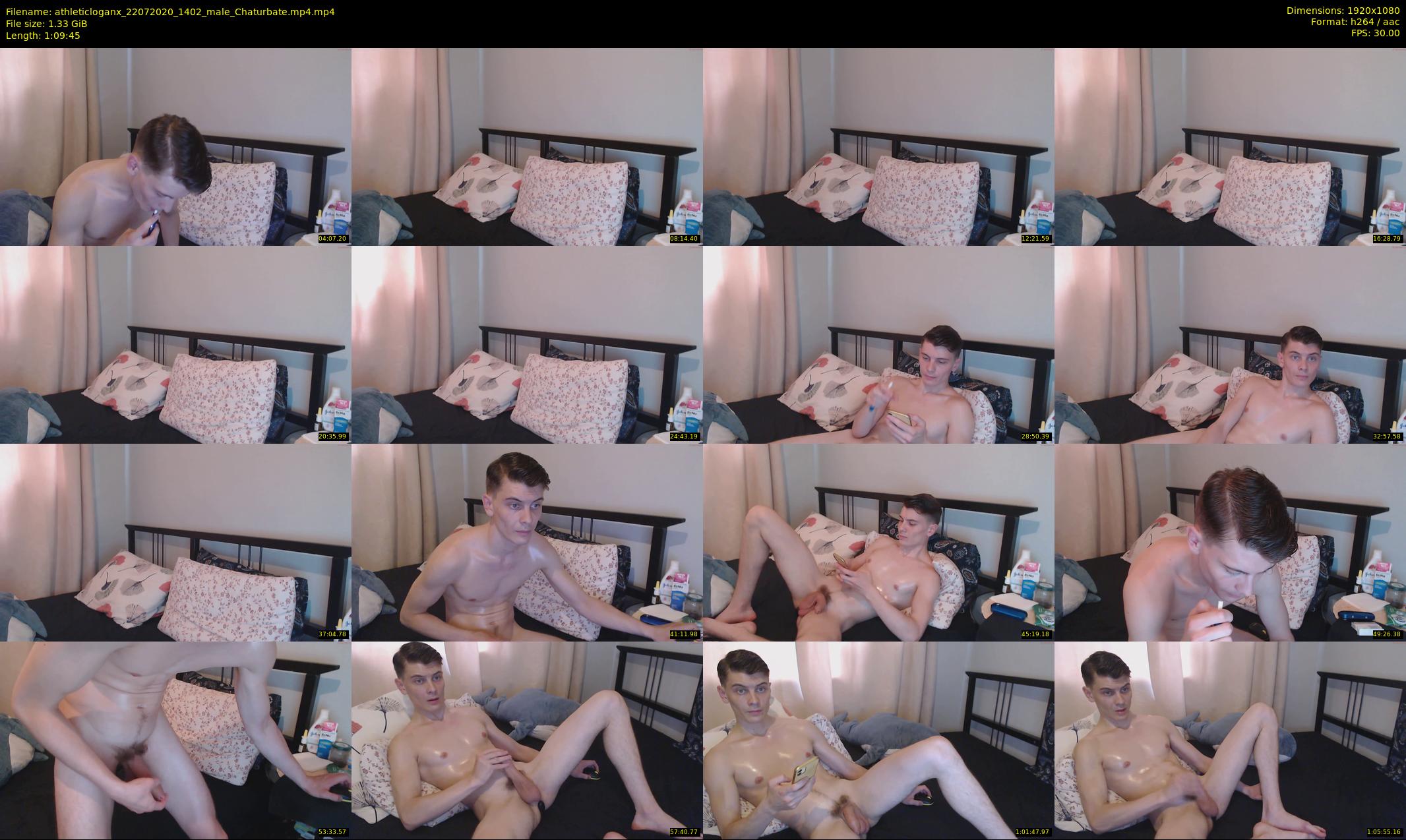athleticloganx — 70 minute Chaturbate male cam show recording, 1080p, Jul 22, 2020