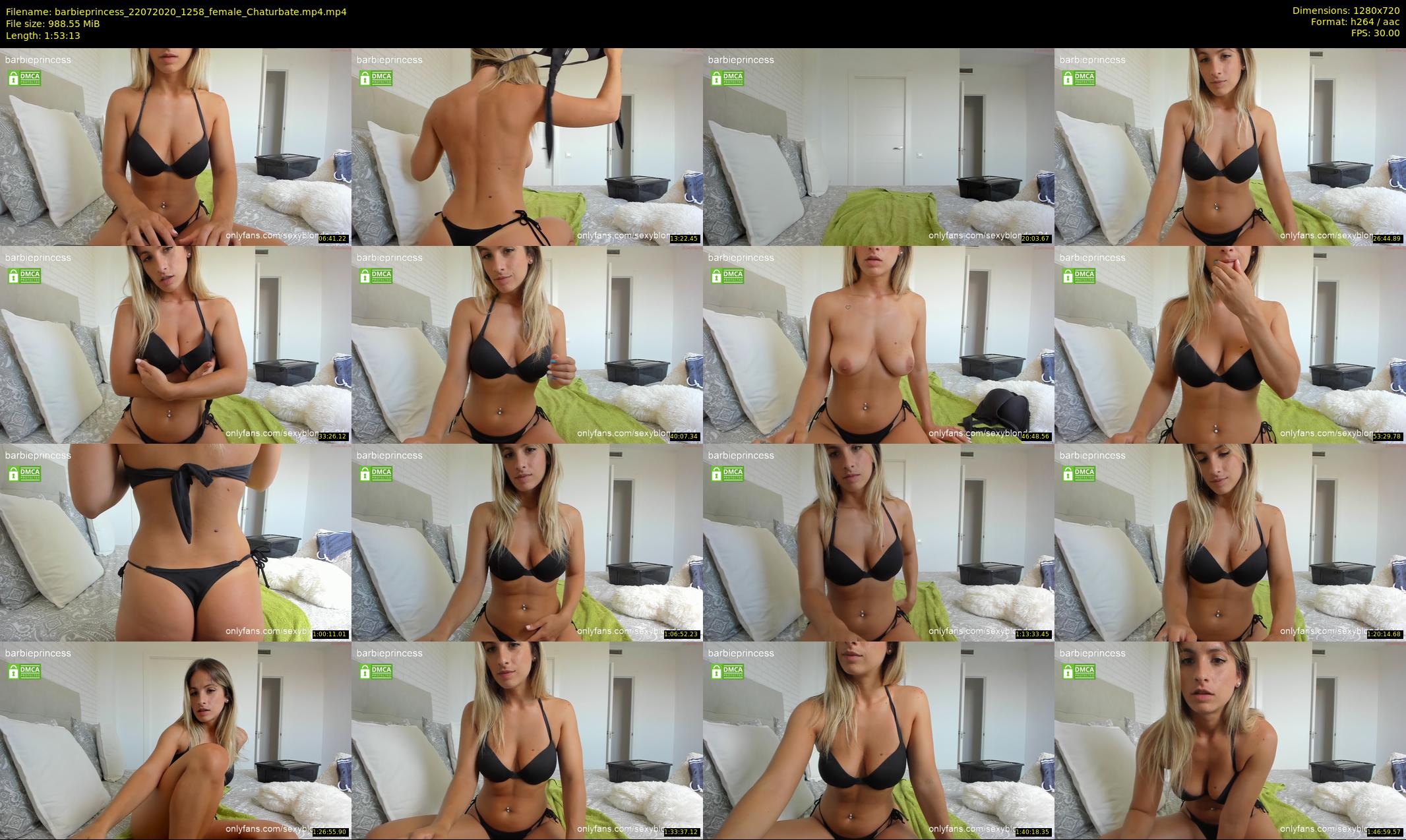 barbieprincess — 114 minute Chaturbate female cam show recording, 720p, Jul 22, 2020