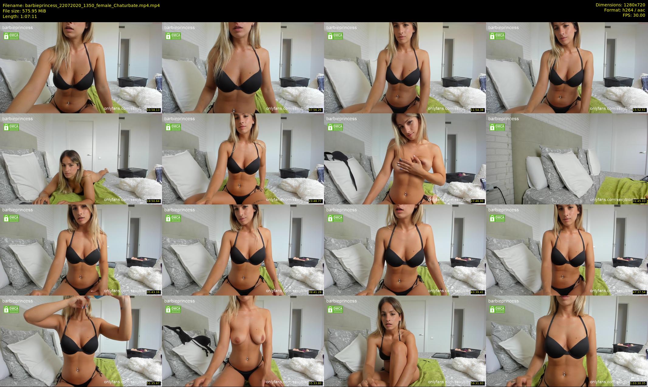 barbieprincess — 68 minute Chaturbate female cam show recording, 720p, Jul 22, 2020