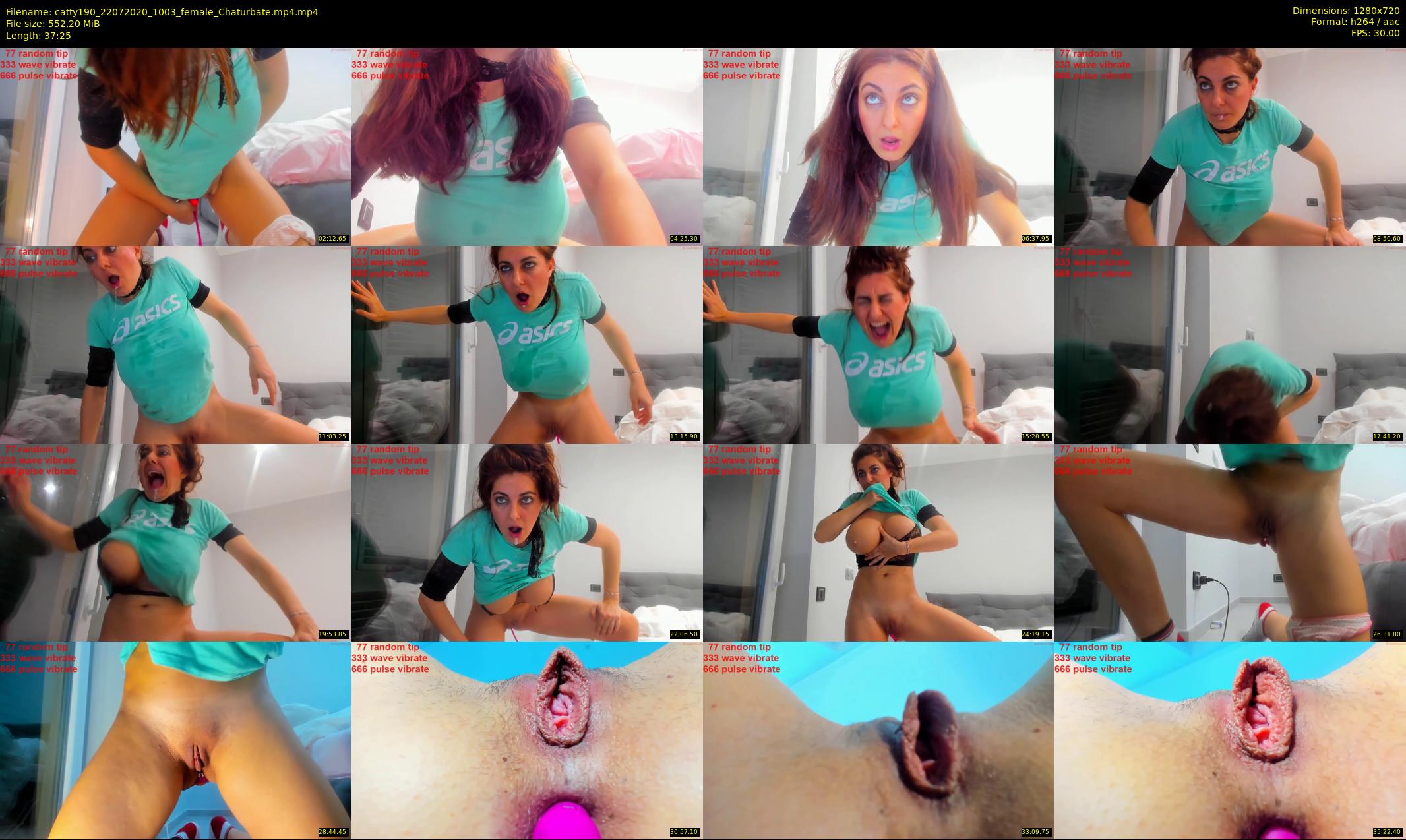 catty190 — 38 minute Chaturbate female cam show recording, 720p, Jul 22, 2020