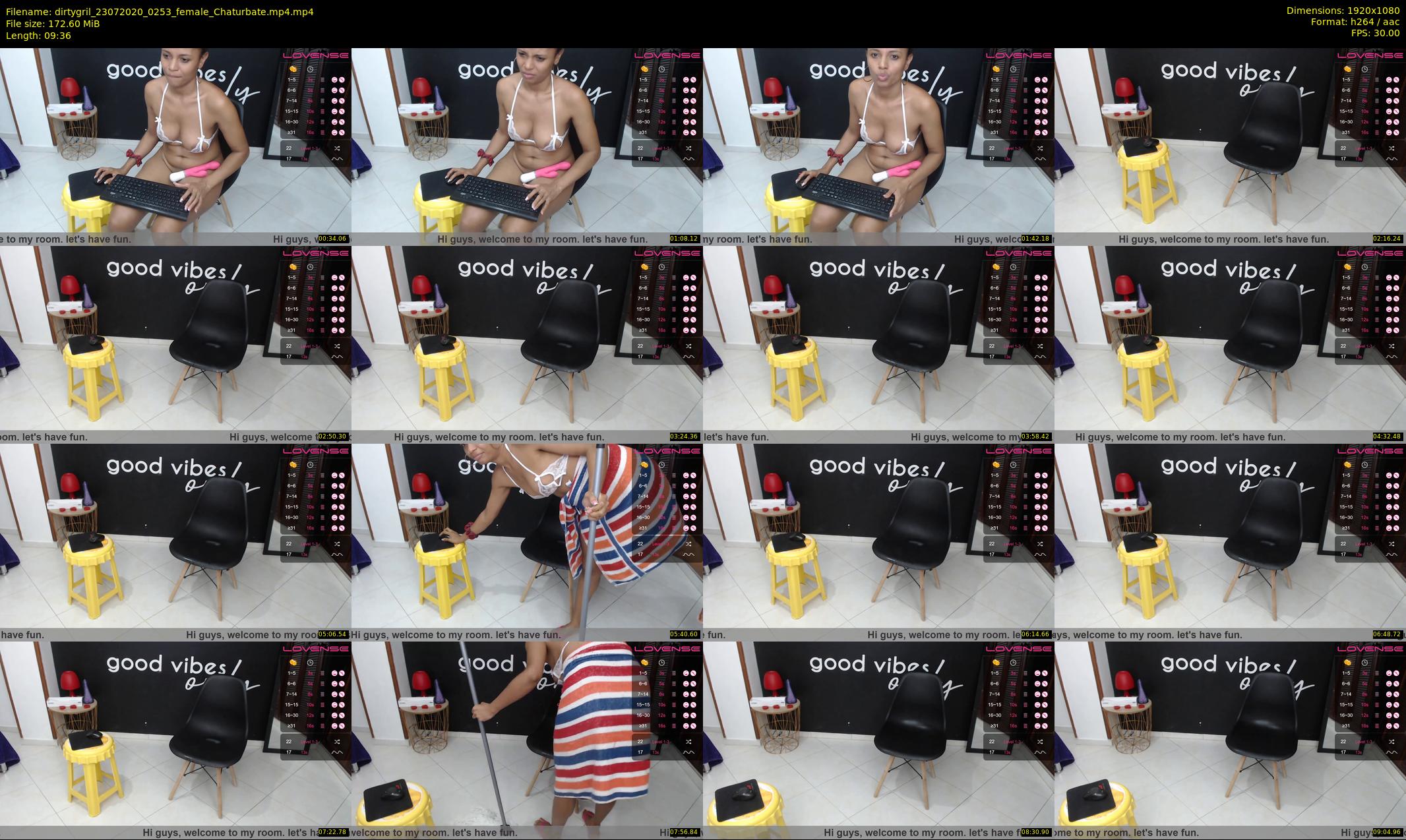 dirtygril — 10 minute Chaturbate female cam show recording, 1080p, Jul 23, 2020