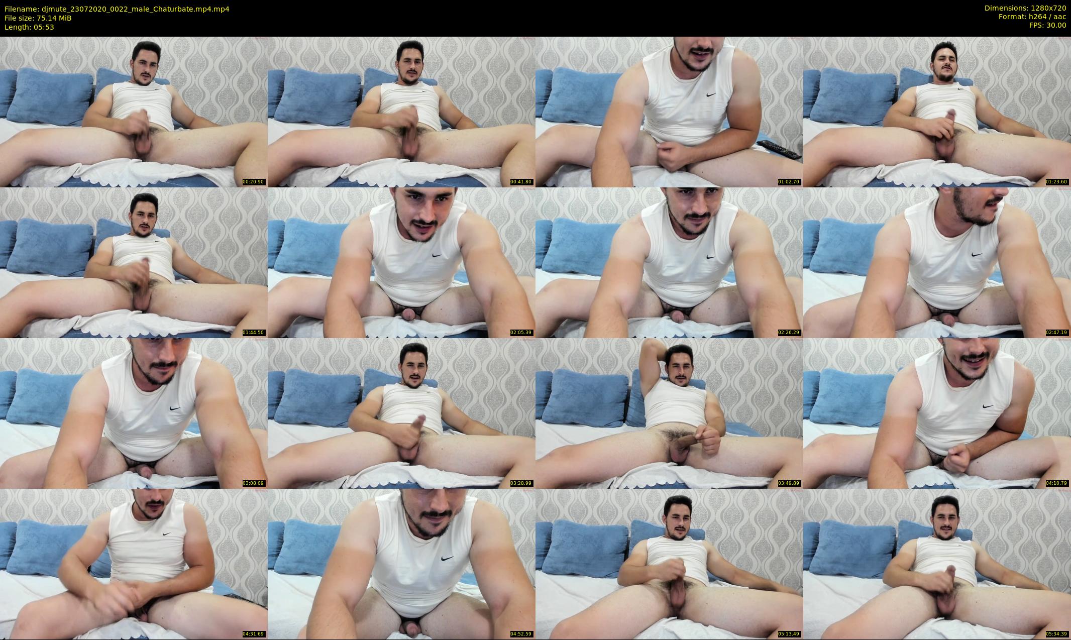 djmute — 6 minute Chaturbate male cam show recording, 720p, Jul 23, 2020