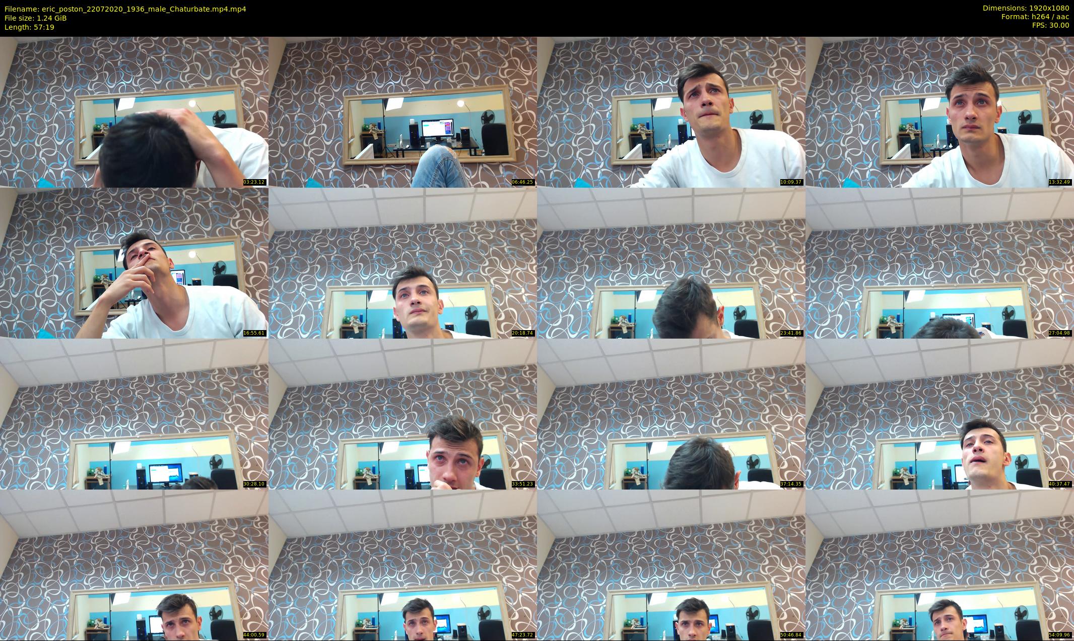 eric_poston — 58 minute Chaturbate male cam show recording, 1080p, Jul 22, 2020