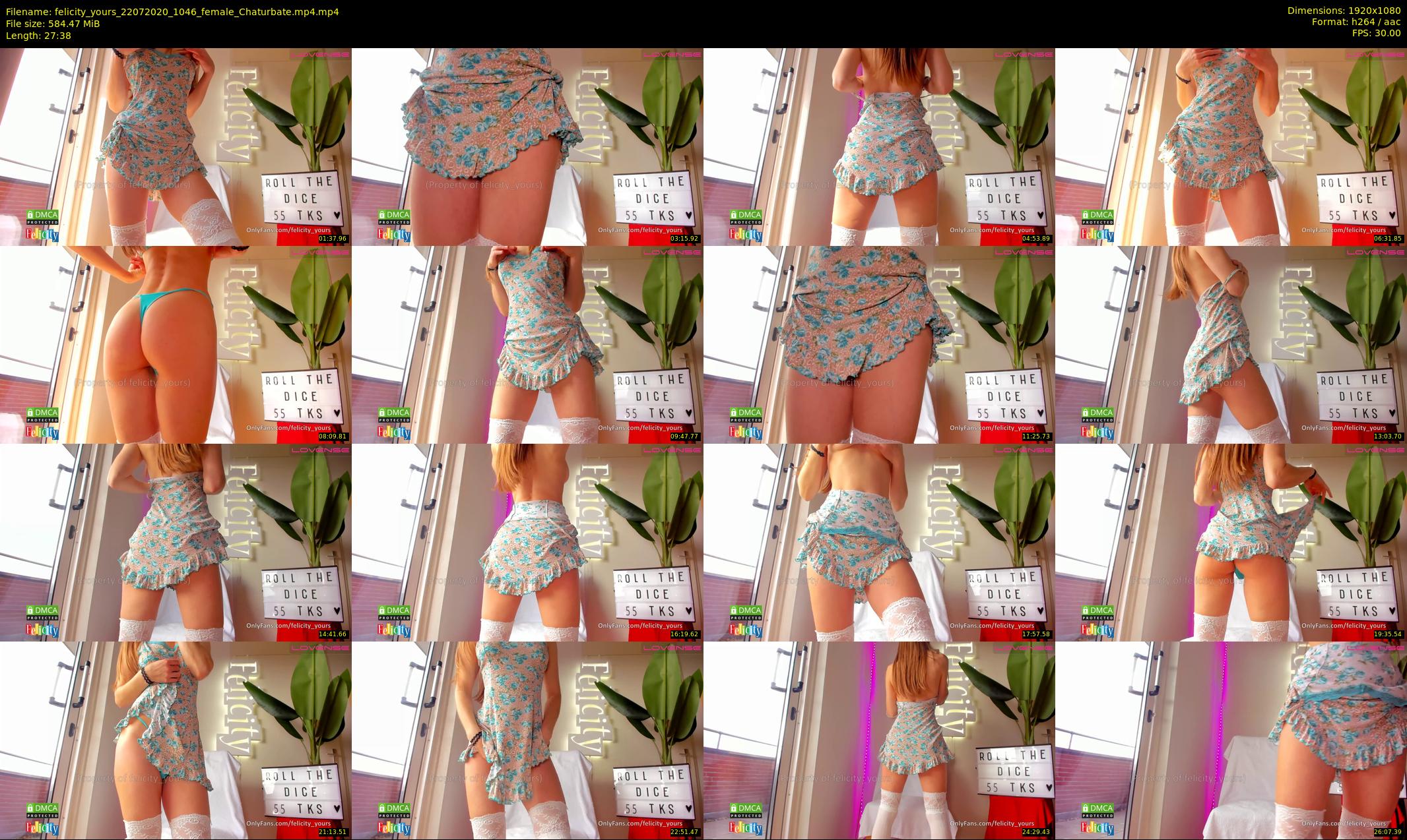 felicity_yours — 28 minute Chaturbate female cam show recording, 1080p, Jul 22, 2020