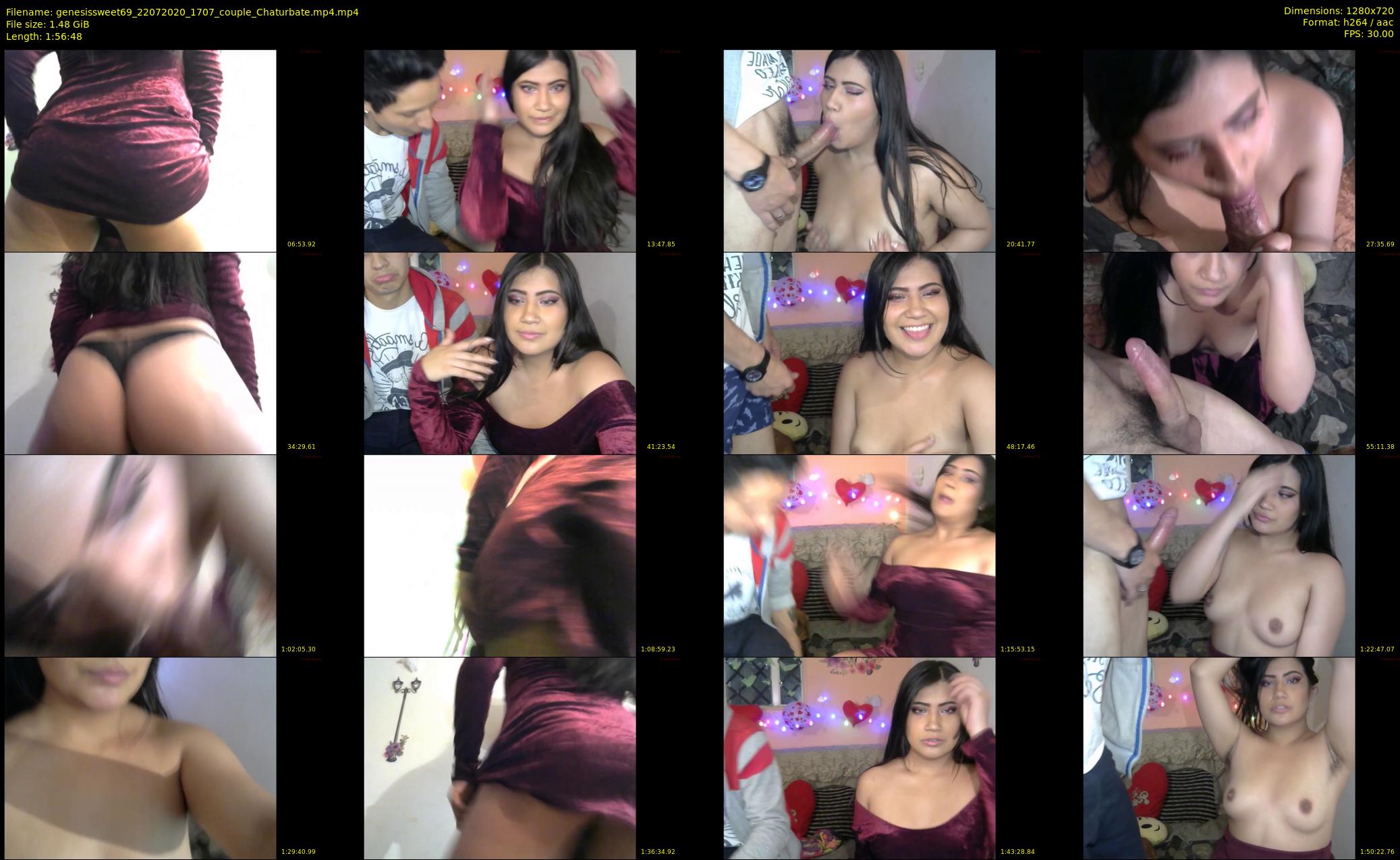 genesissweet69 — 117 minute Chaturbate couple cam show recording, 720p, Jul 22, 2020