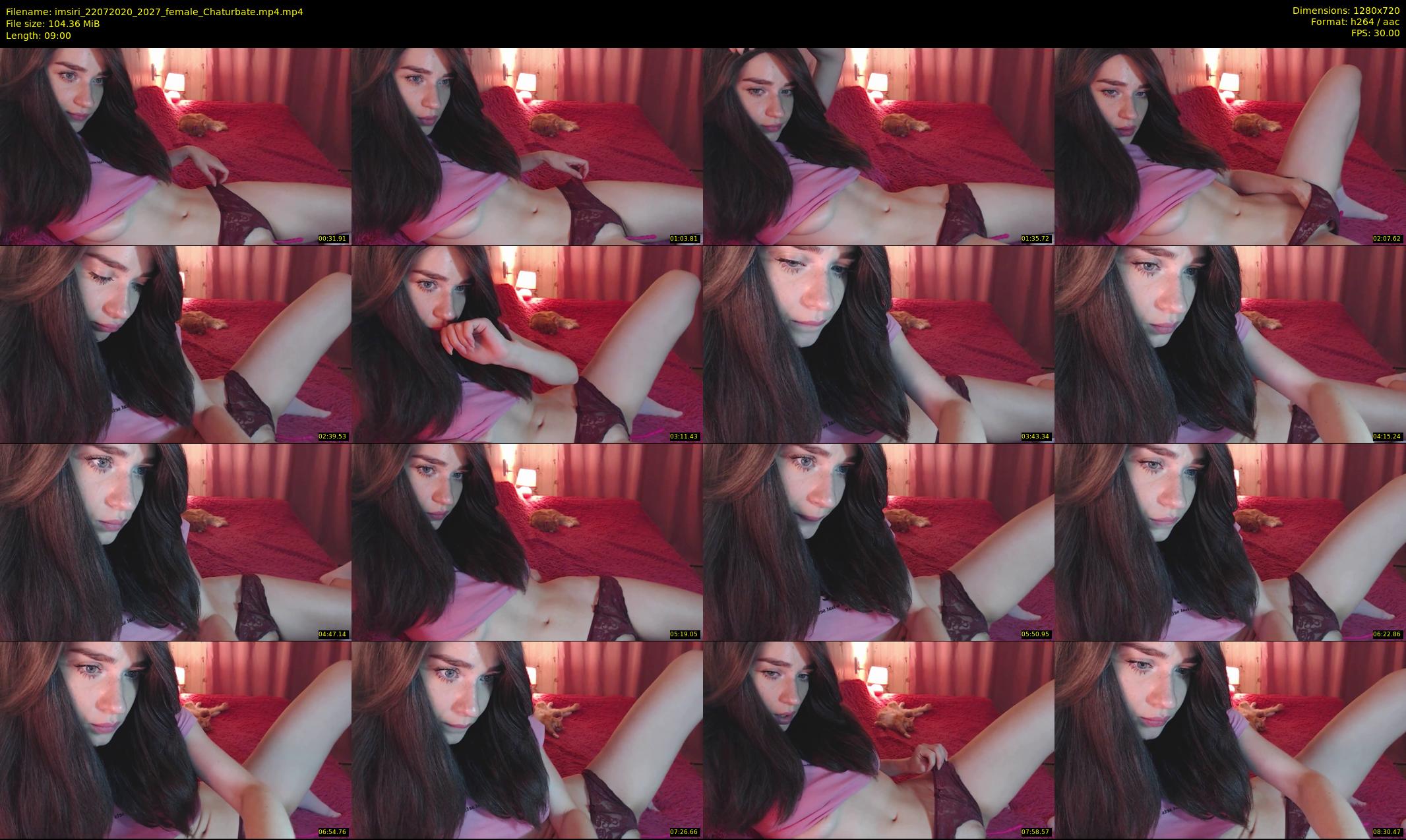 imsiri — 9 minute Chaturbate female cam show recording, 720p, Jul 22, 2020
