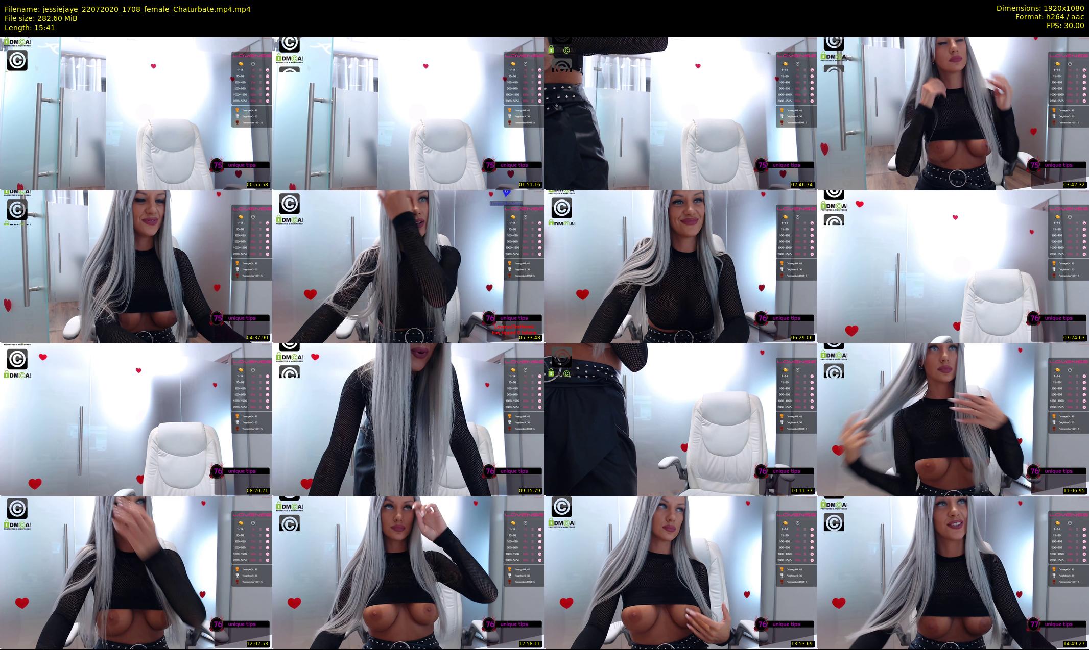 jessiejaye — 16 minute Chaturbate female cam show recording, 1080p, Jul 22, 2020