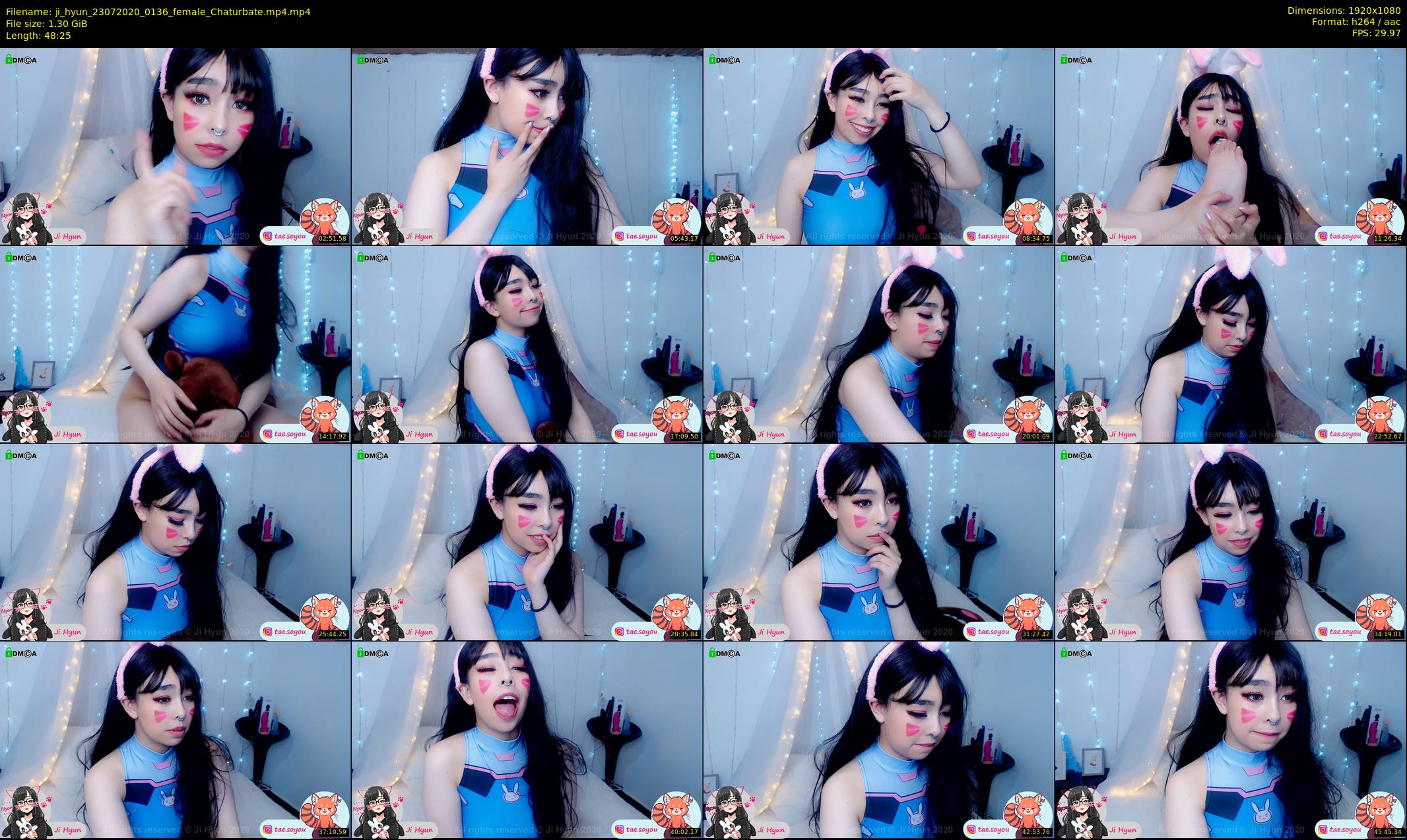 ji_hyun — 49 minute Chaturbate female cam show recording, 1080p, Jul 23, 2020