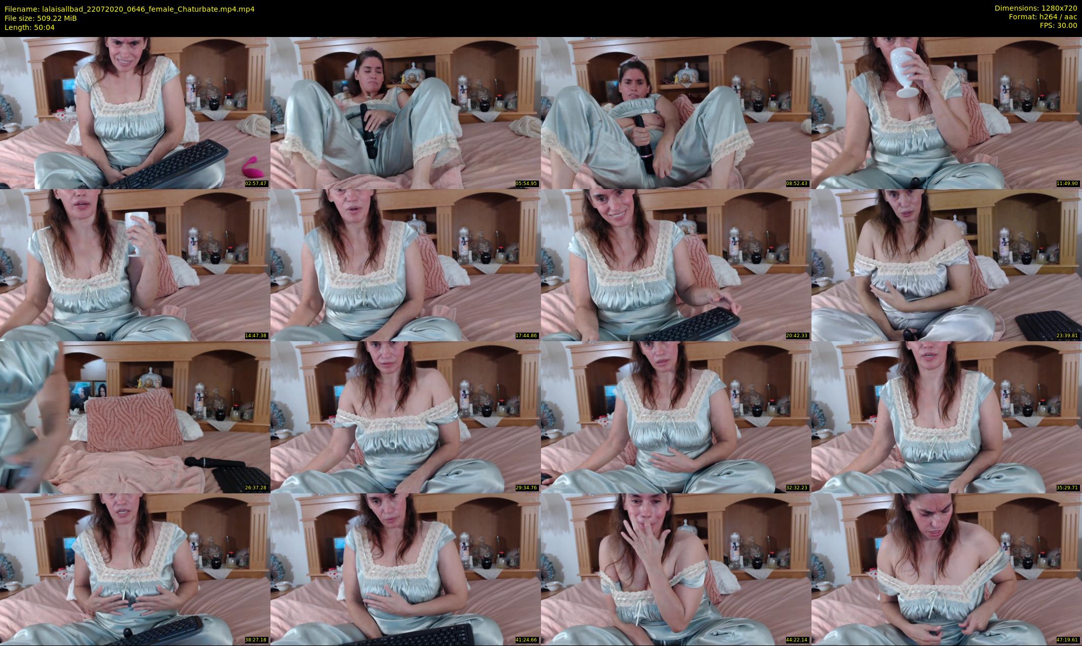 lalaisallbad — 51 minute Chaturbate female cam show recording, 720p, Jul 22, 2020