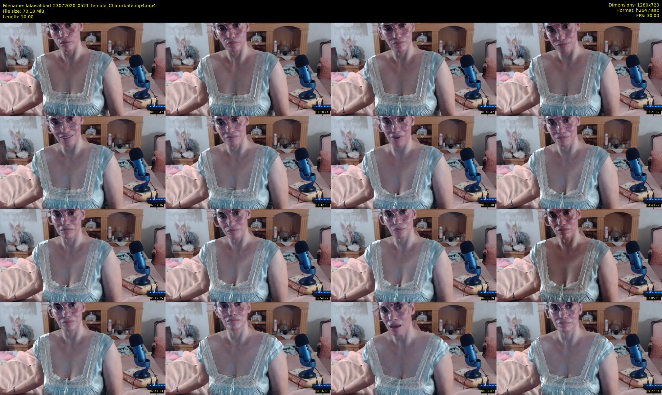 lalaisallbad — 10 minute Chaturbate female cam show recording, 720p, Jul 23, 2020