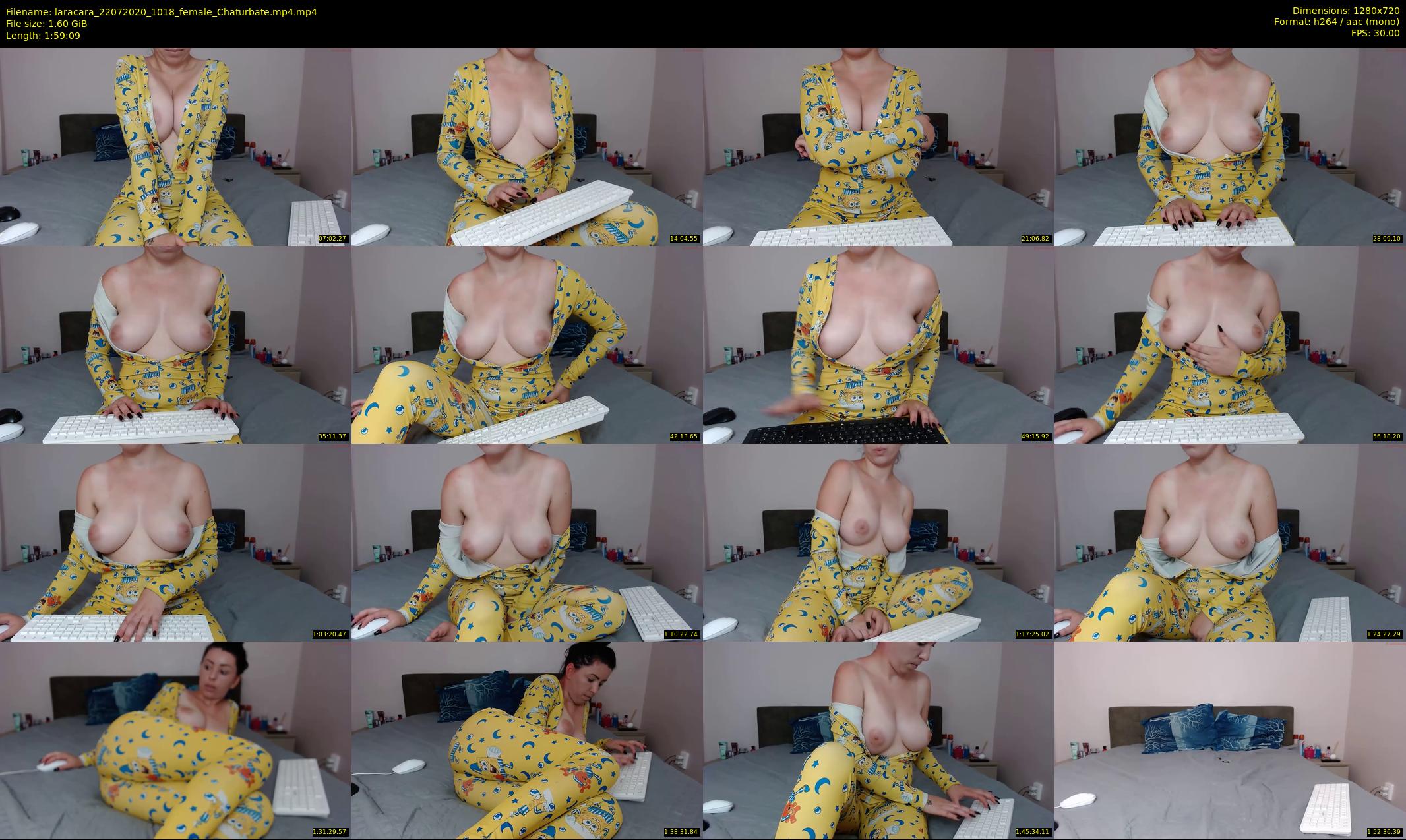 laracara — 120 minute Chaturbate female cam show recording, 720p, Jul 22, 2020