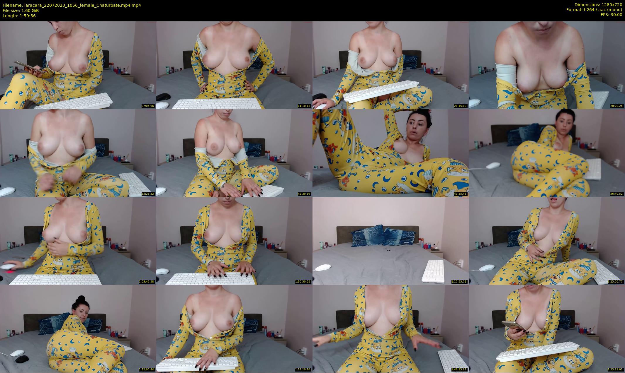 laracara — 120 minute Chaturbate female cam show recording, 720p, Jul 22, 2020