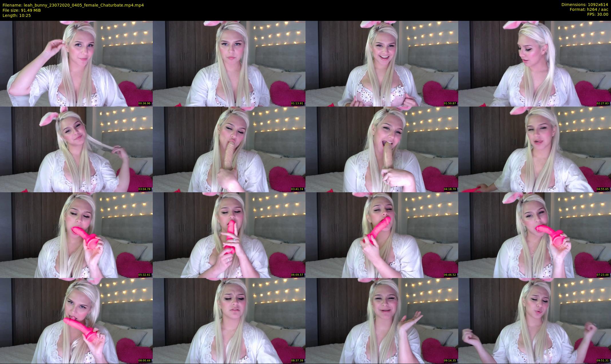 leah_bunny — 11 minute Chaturbate female cam show recording, 480p, Jul 23, 2020