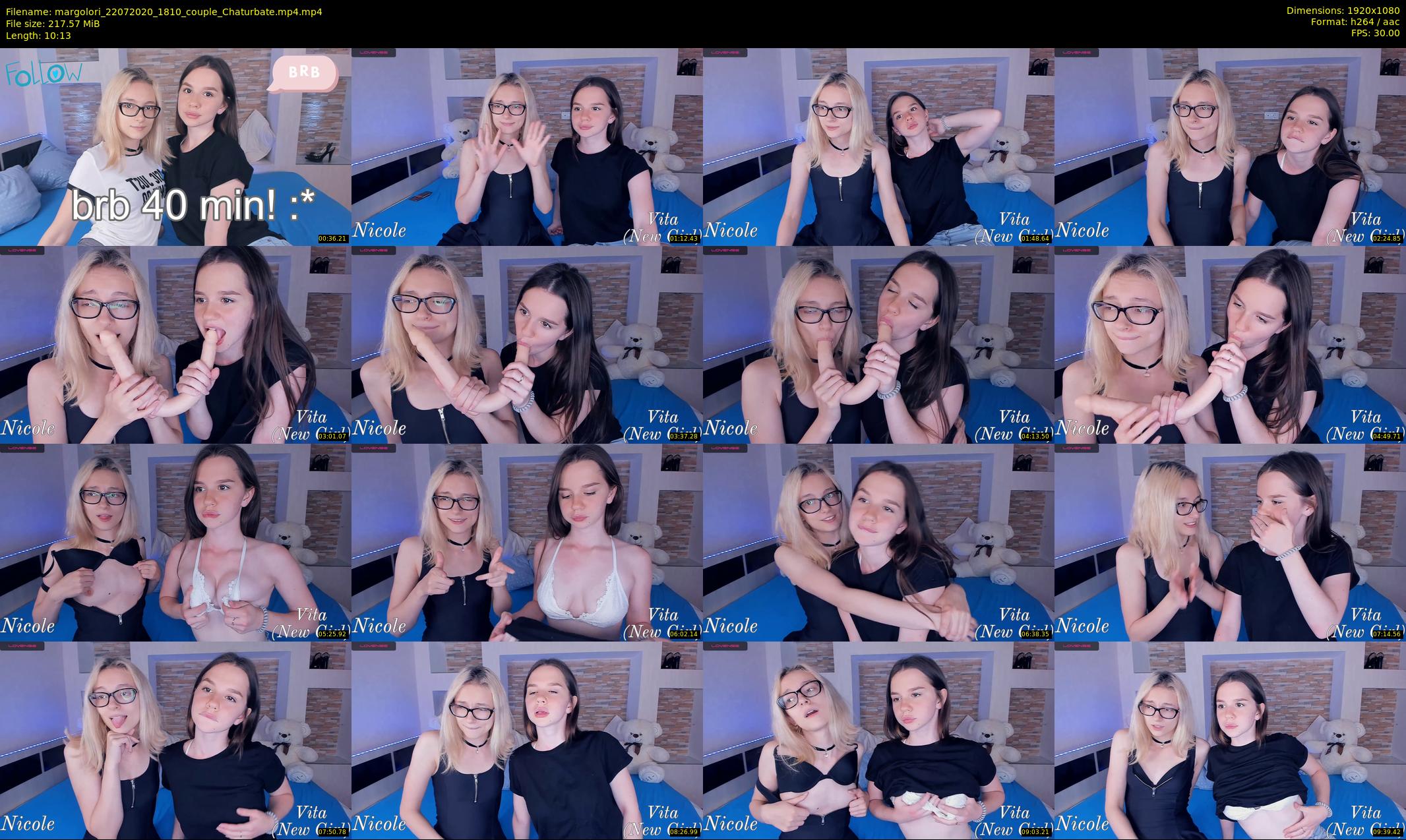margolori — 11 minute Chaturbate couple cam show recording, 1080p, Jul 22, 2020