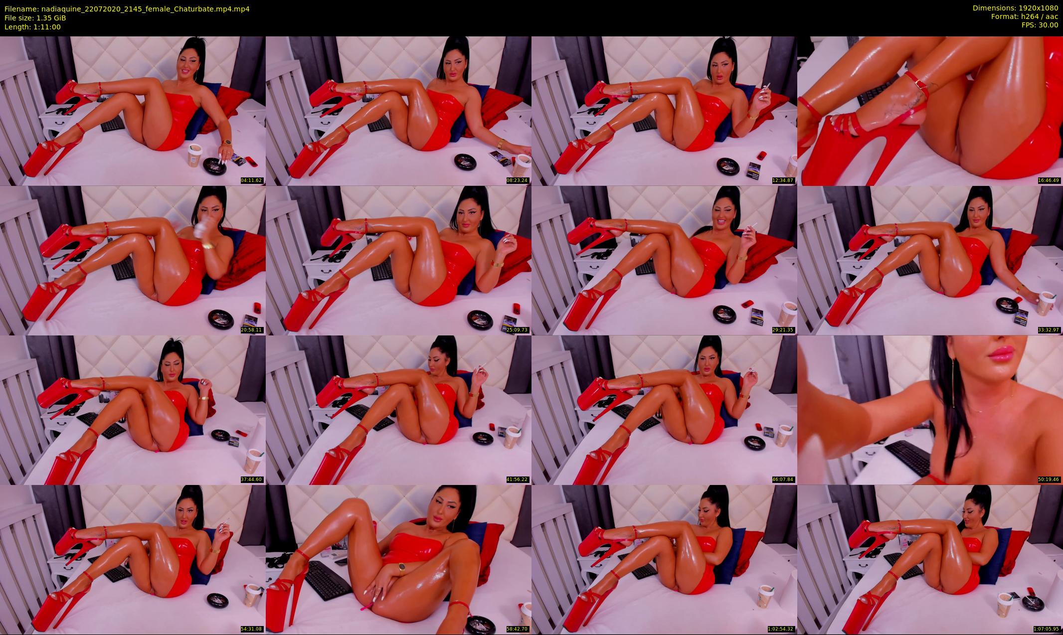 nadiaquine — 71 minute Chaturbate female cam show recording, 1080p, Jul 22, 2020