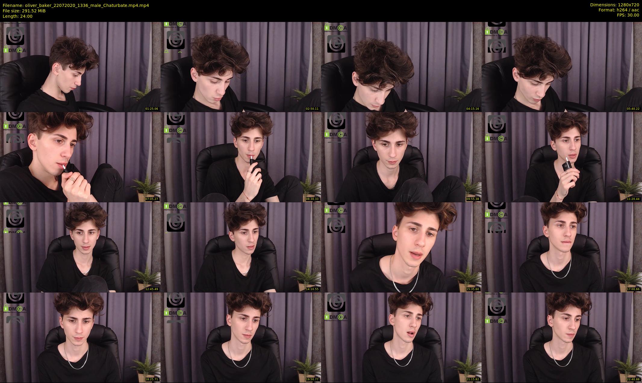 oliver_baker — 24 minute Chaturbate male cam show recording, 720p, Jul 22, 2020