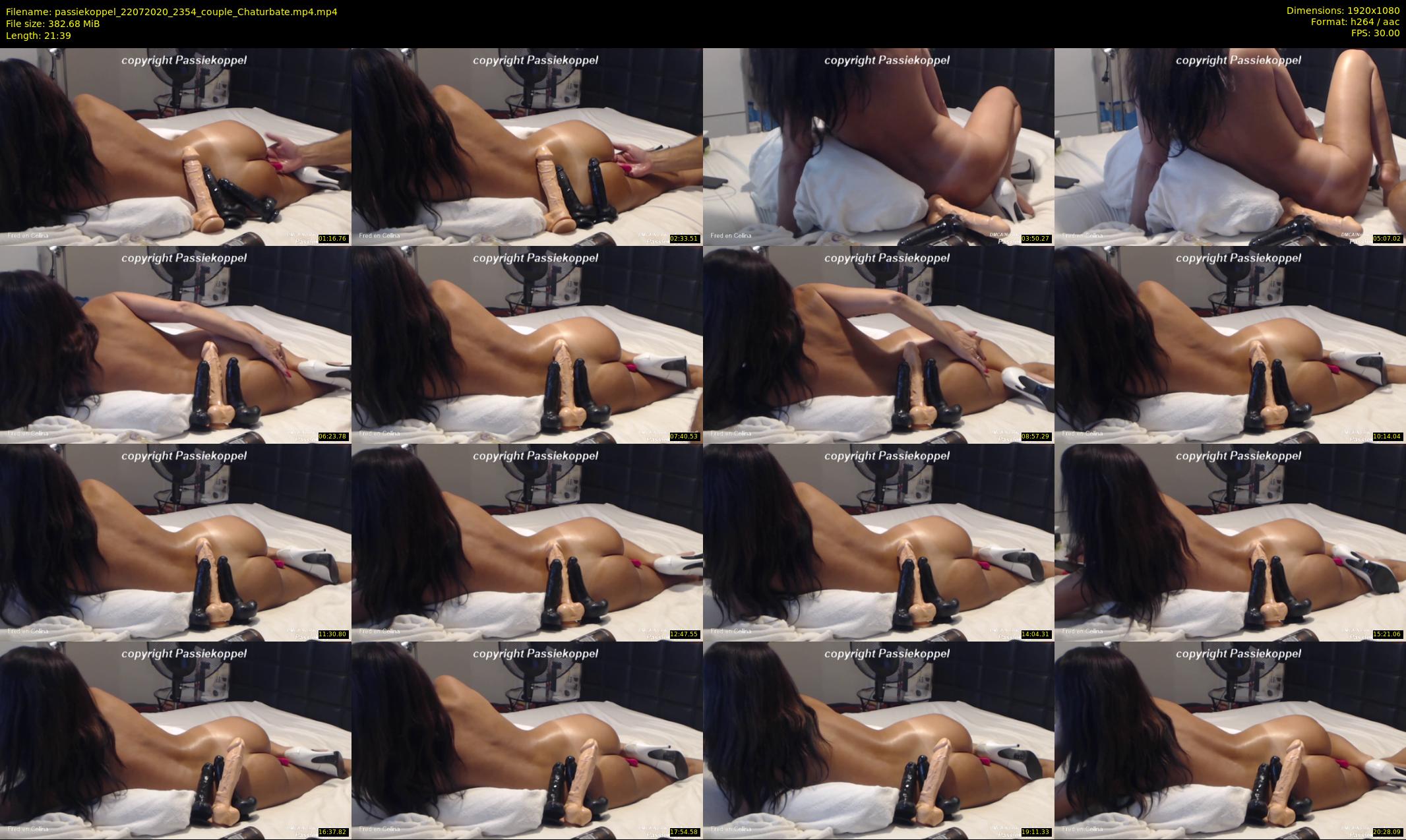 passiekoppel — 22 minute Chaturbate couple cam show recording, 1080p, Jul 22, 2020