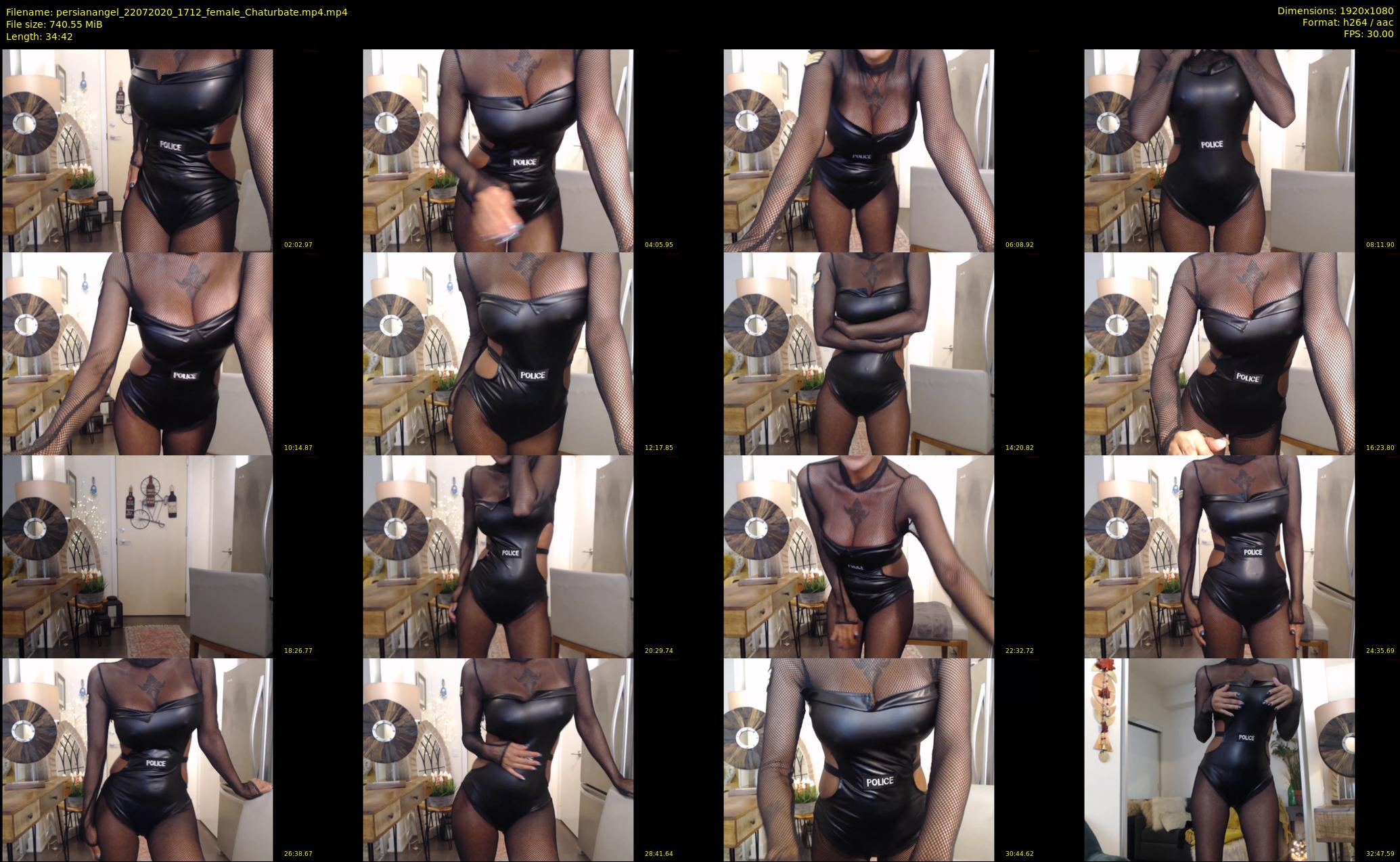 persianangel — 35 minute Chaturbate female cam show recording, 1080p, Jul 22, 2020